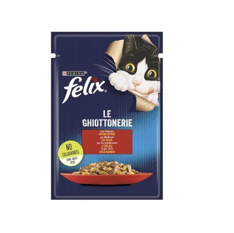 Felix Sığır Etli Yetişkin Kedi Konservesi 85 Gr