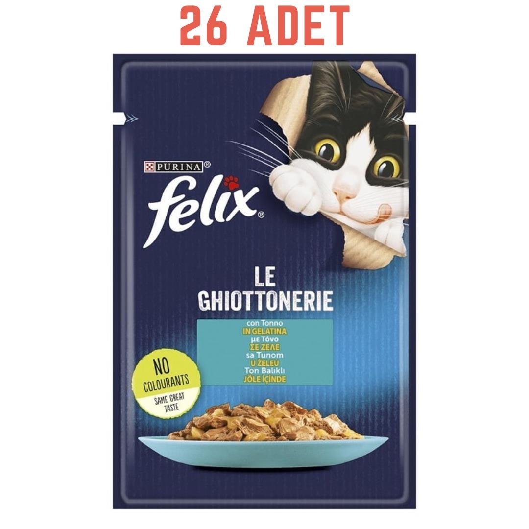 Felix Ton Balıklı Yetişkin Kedi Konservesi 85 Gr (26 Adet)