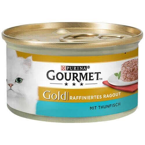 Gourmet Gold Savoury Cake Ton Balıklı Konserve Kedi Maması 85 Gr