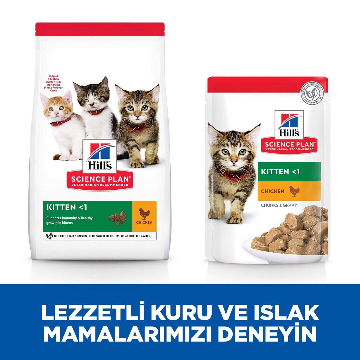 Hill's SCIENCE PLAN Kitten Tavuklu Yavru Kedi Maması 7 Kg