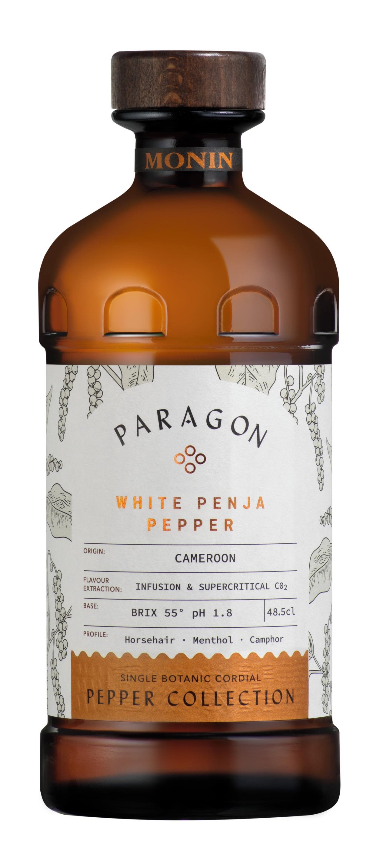 Monin Paragon - White Penja Pepper 485 ml