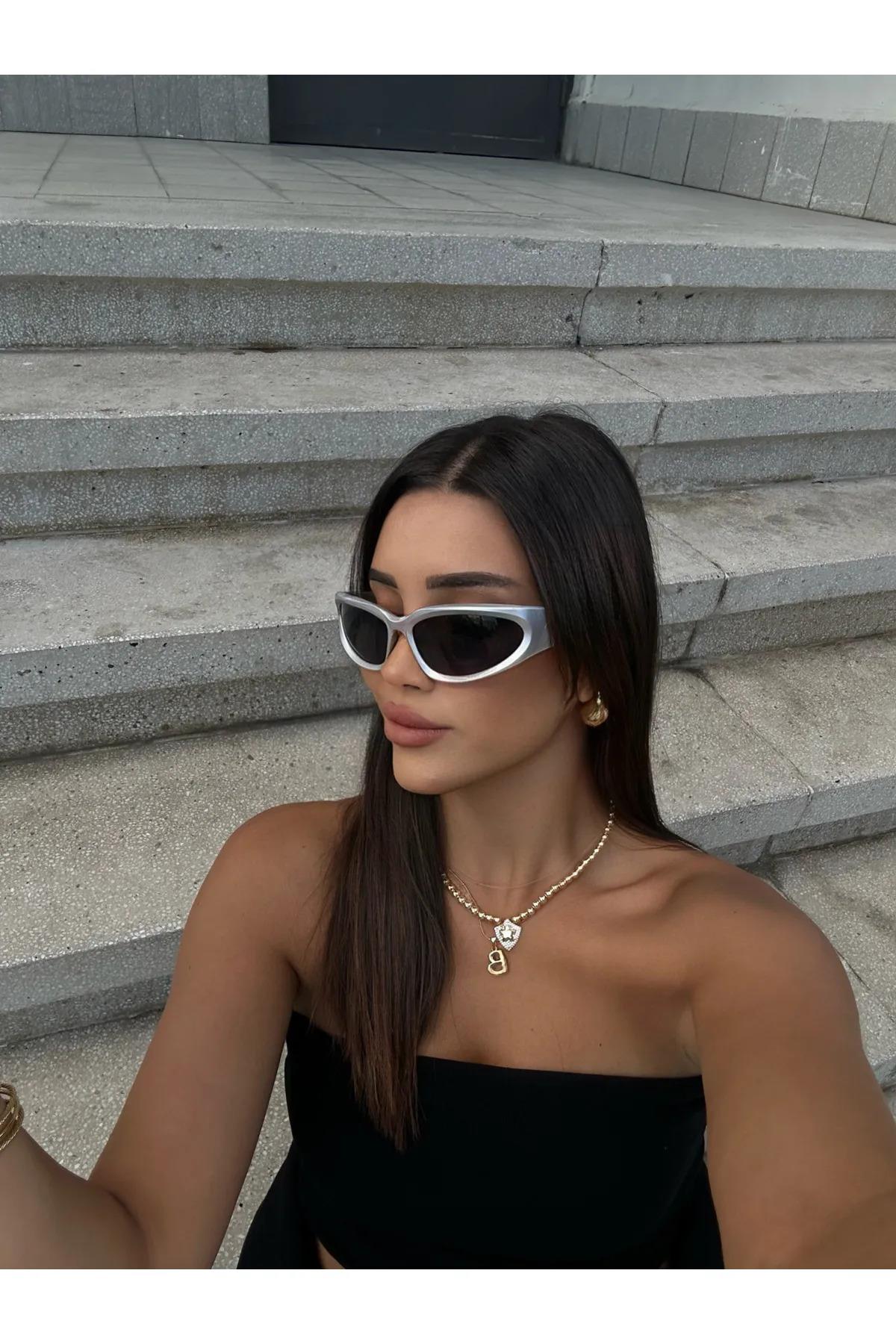 Angel Eyes Rüzgar Korumalı Gri Unisex Güneş Gözlüğü AE9999C4
