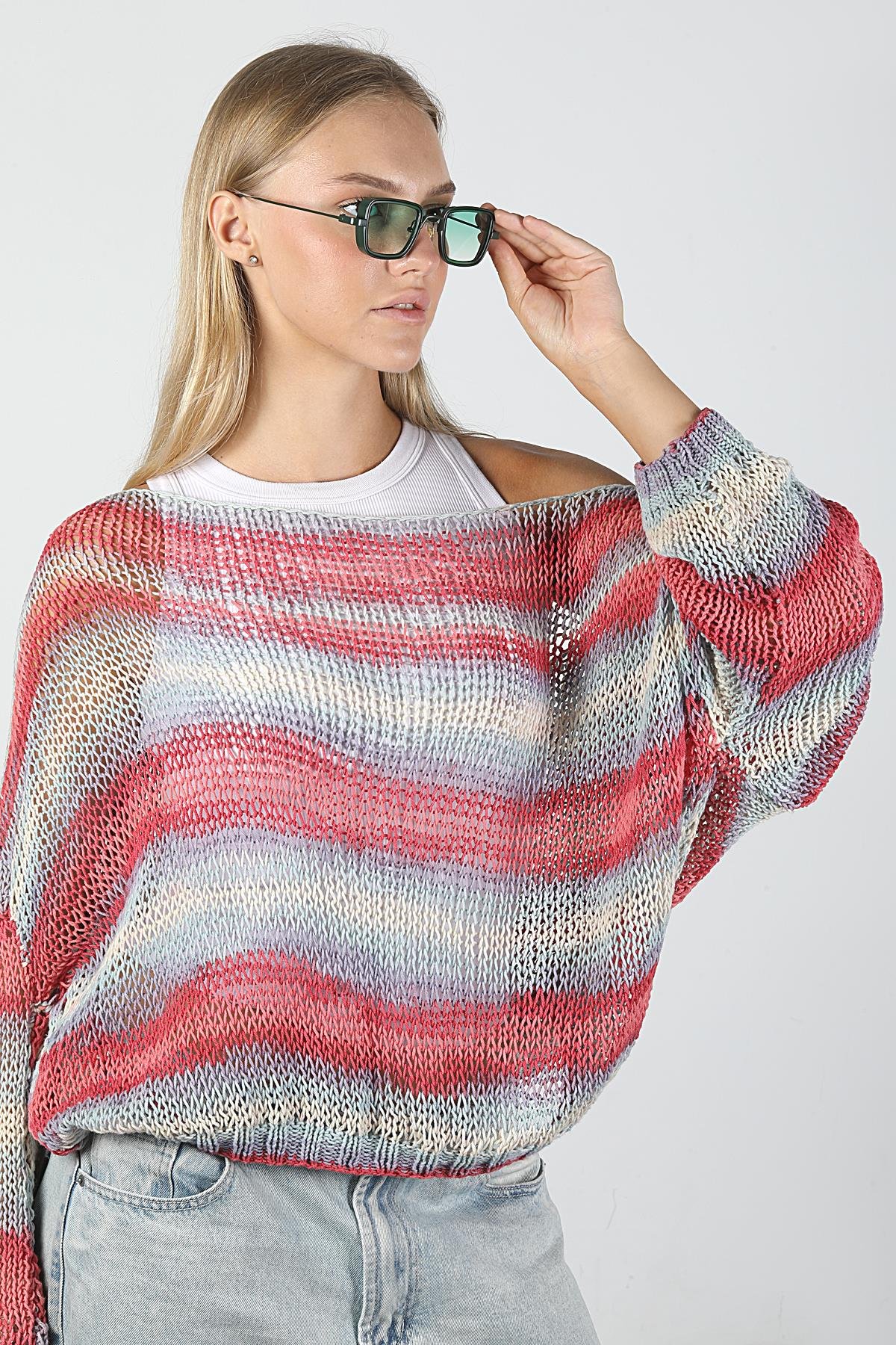 Angel Eyes Yeşil Dikdörtgen Unisex Güneş Gözlüğü YW-2023D