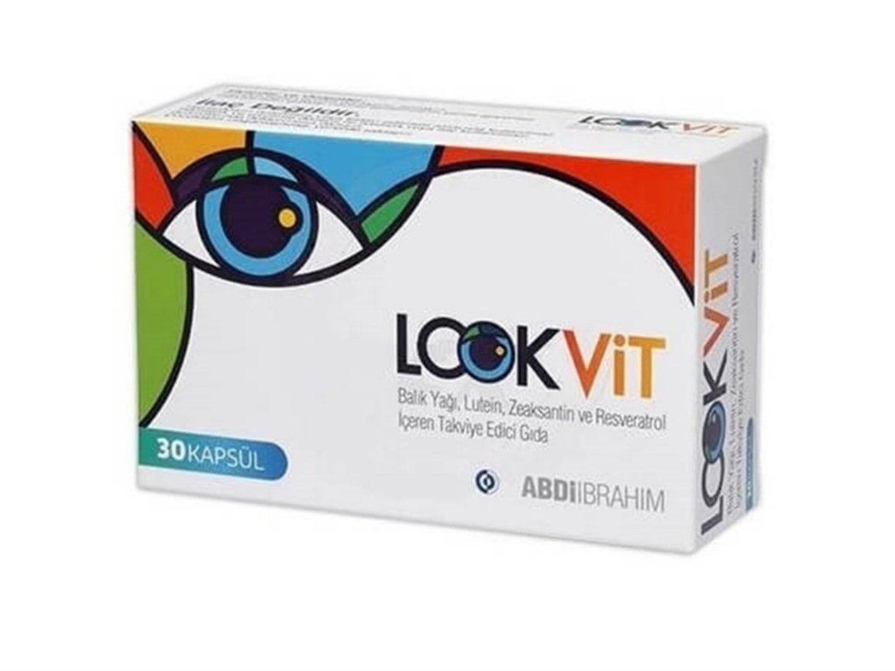 Lookvit 30 Kapsül Takviye Edici