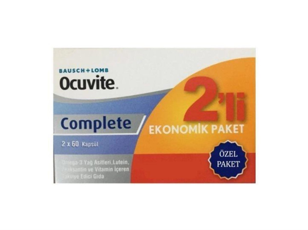Ocuvite Complete 2x60 Ekonomik Paket