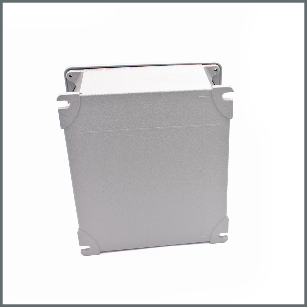 Alüminyum BuatlarPalazzoli UNIBOX Al. Buat (168X192X80) IP66/67 (RAL7042) IK08