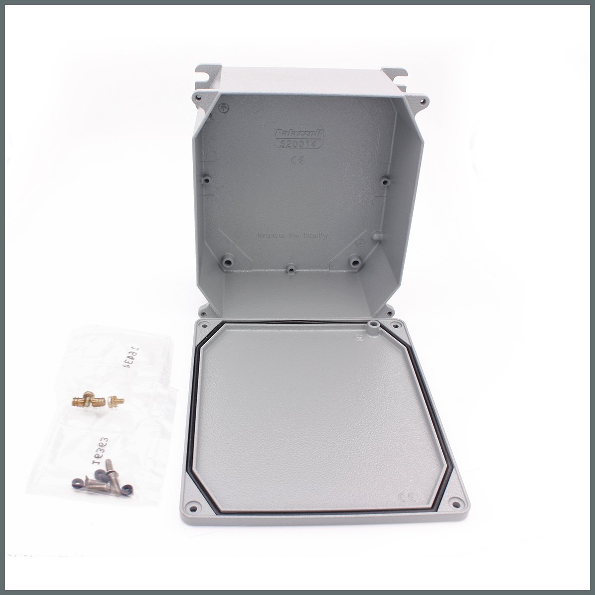 Alüminyum BuatlarPalazzoli UNIBOX Al. Buat (168X192X80) IP66/67 (RAL7042) IK08