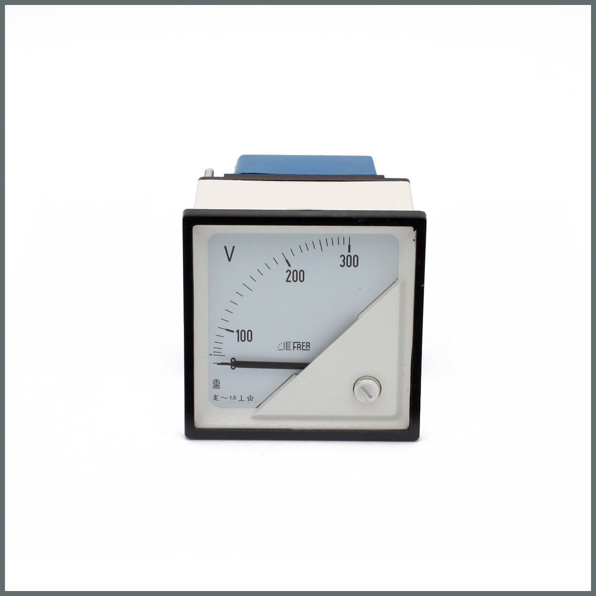 Analog Voltmetre (0-300V)  72x72 mm.   (90°)