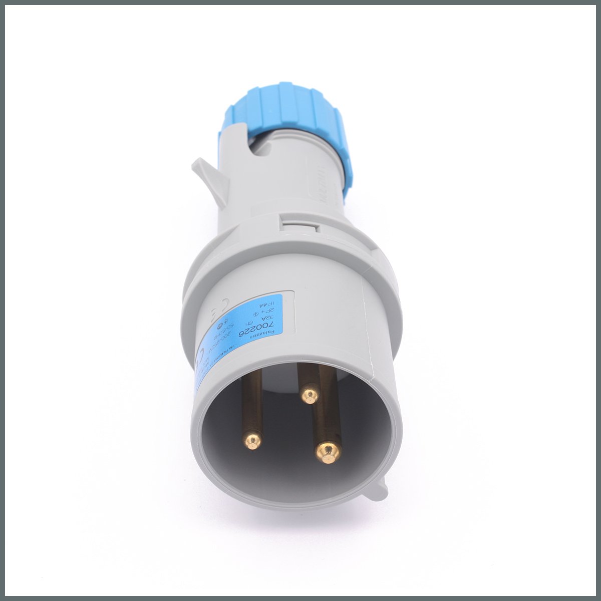 Fiş ve PrizlerPalazzoli Multimax Serisi Düz Fiş 32A (IP44) 230V 2P+T h:6