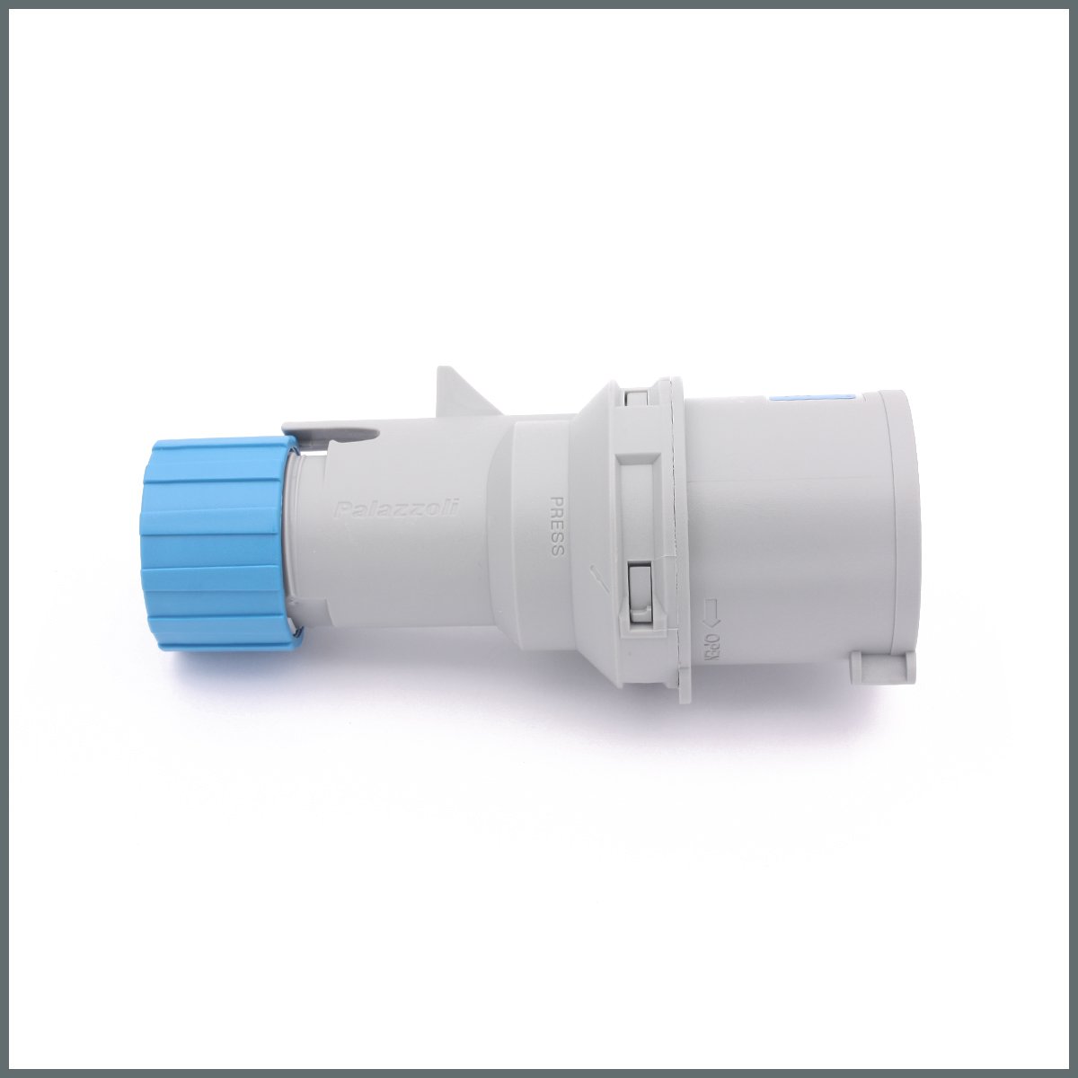 Fiş ve PrizlerPalazzoli Multimax Serisi Düz Fiş 32A (IP44) 230V 2P+T h:6