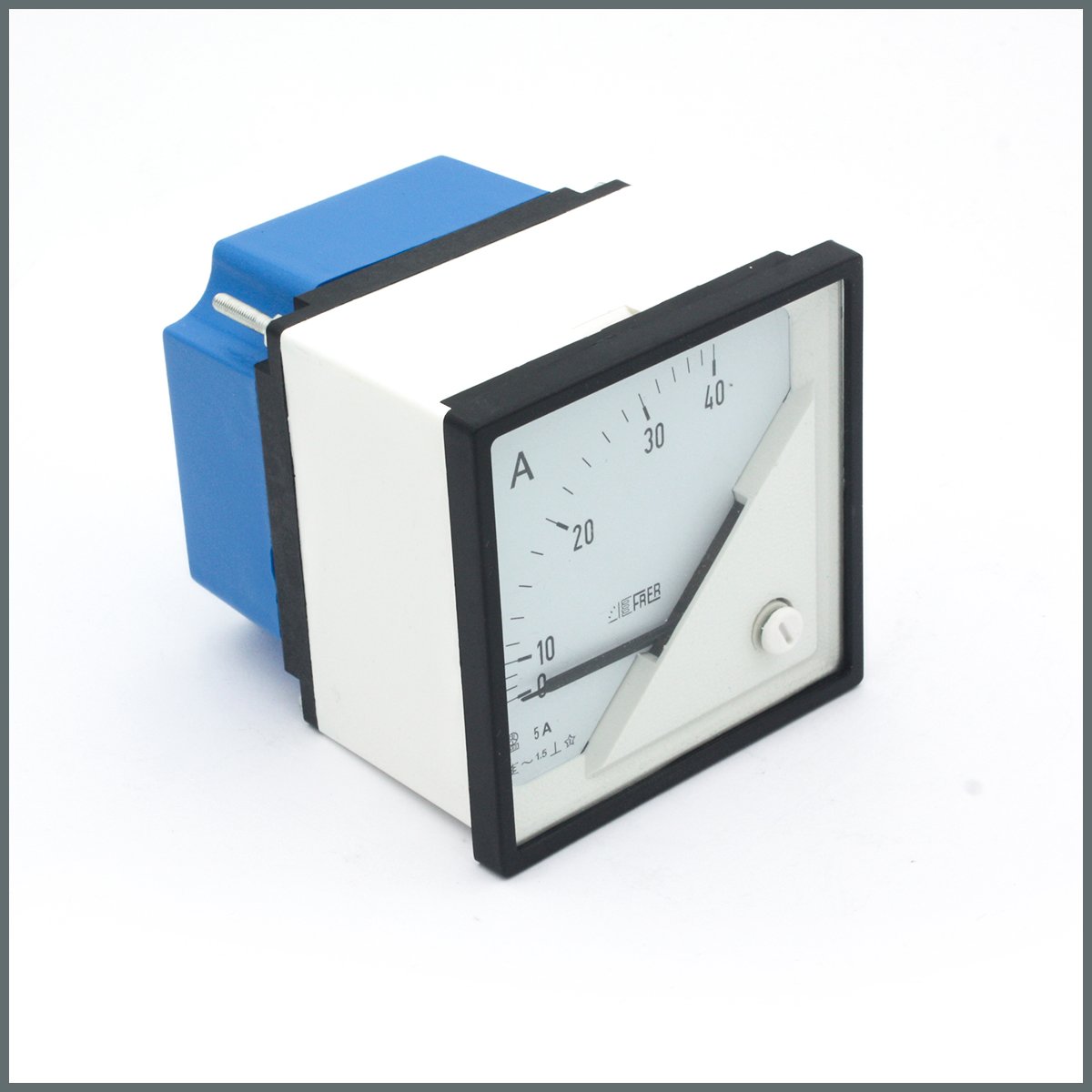 Frer AC Analog Ampermetre 3000/5A Akım Trafosu Girişli 72x72mm. 90°