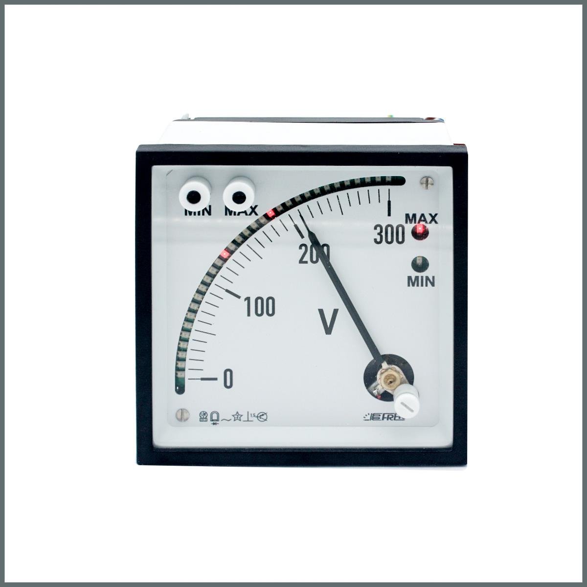 Frer Alarmlı Voltmetre 0-300V Aux.115-230Vac 