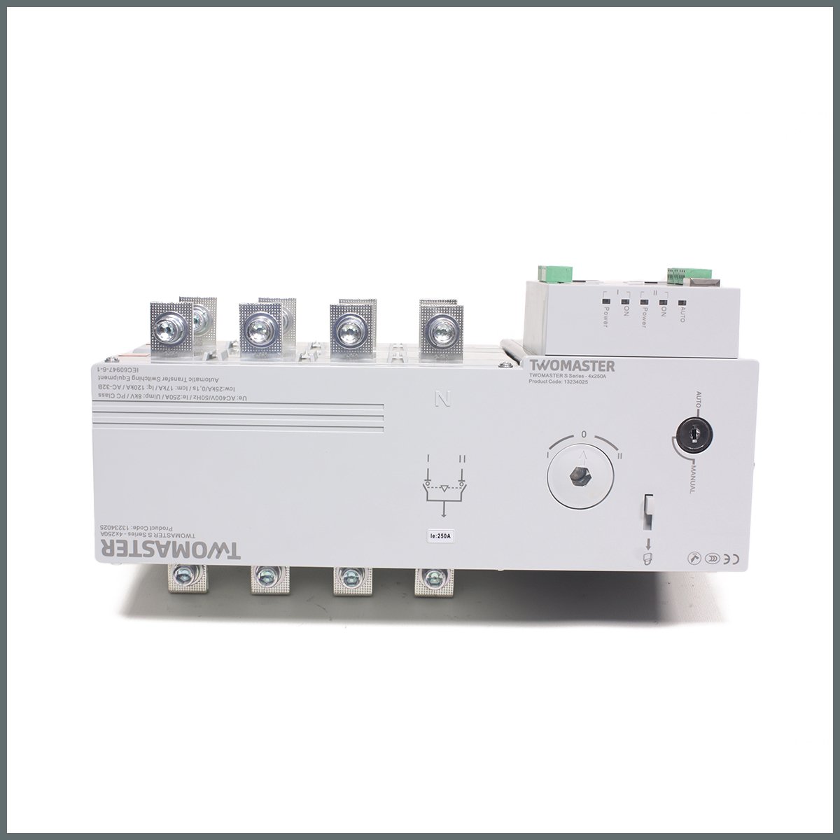 TWOMASTER-S 4x250A Otomatik Transfer Şalteri 