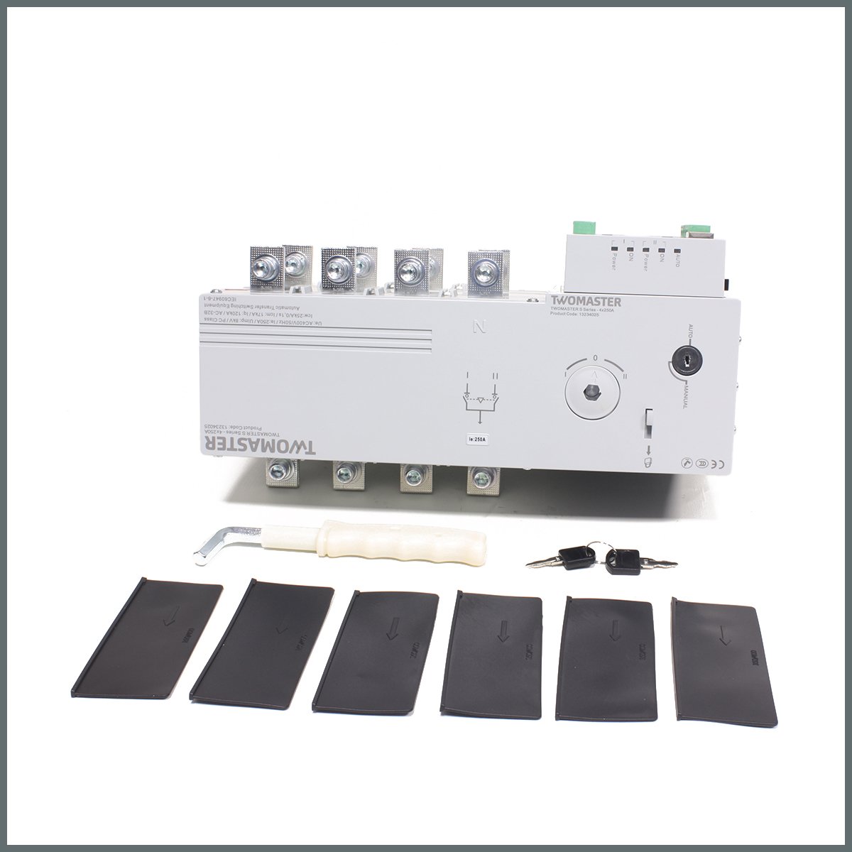 TWOMASTER-S 4x400A Otomatik Transfer Şalteri 