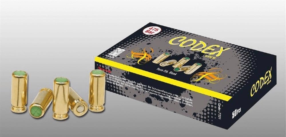 Özkursan 9 mm Codex Kurusıkı Mermi