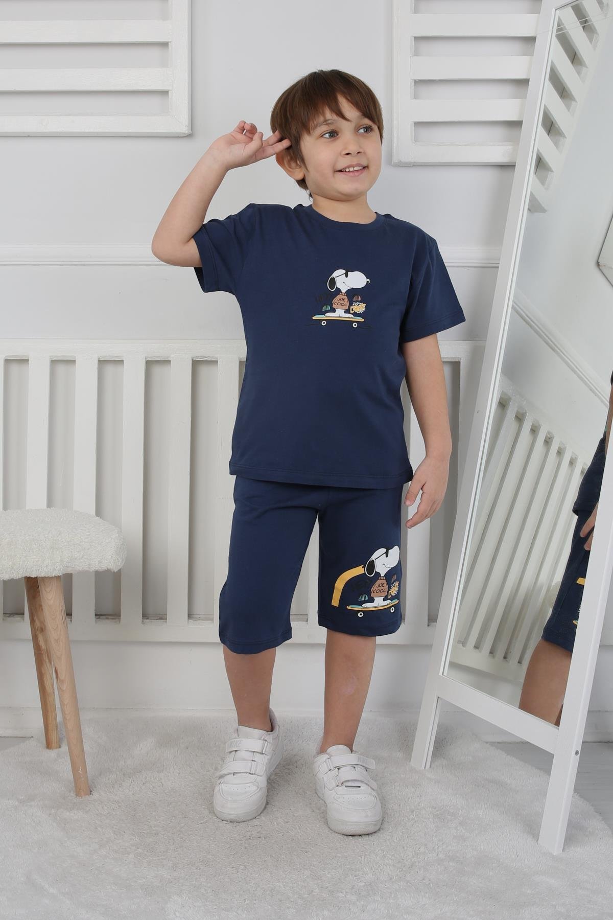 4-12 YAŞ SNOOPY KAPRİ TAKIMI