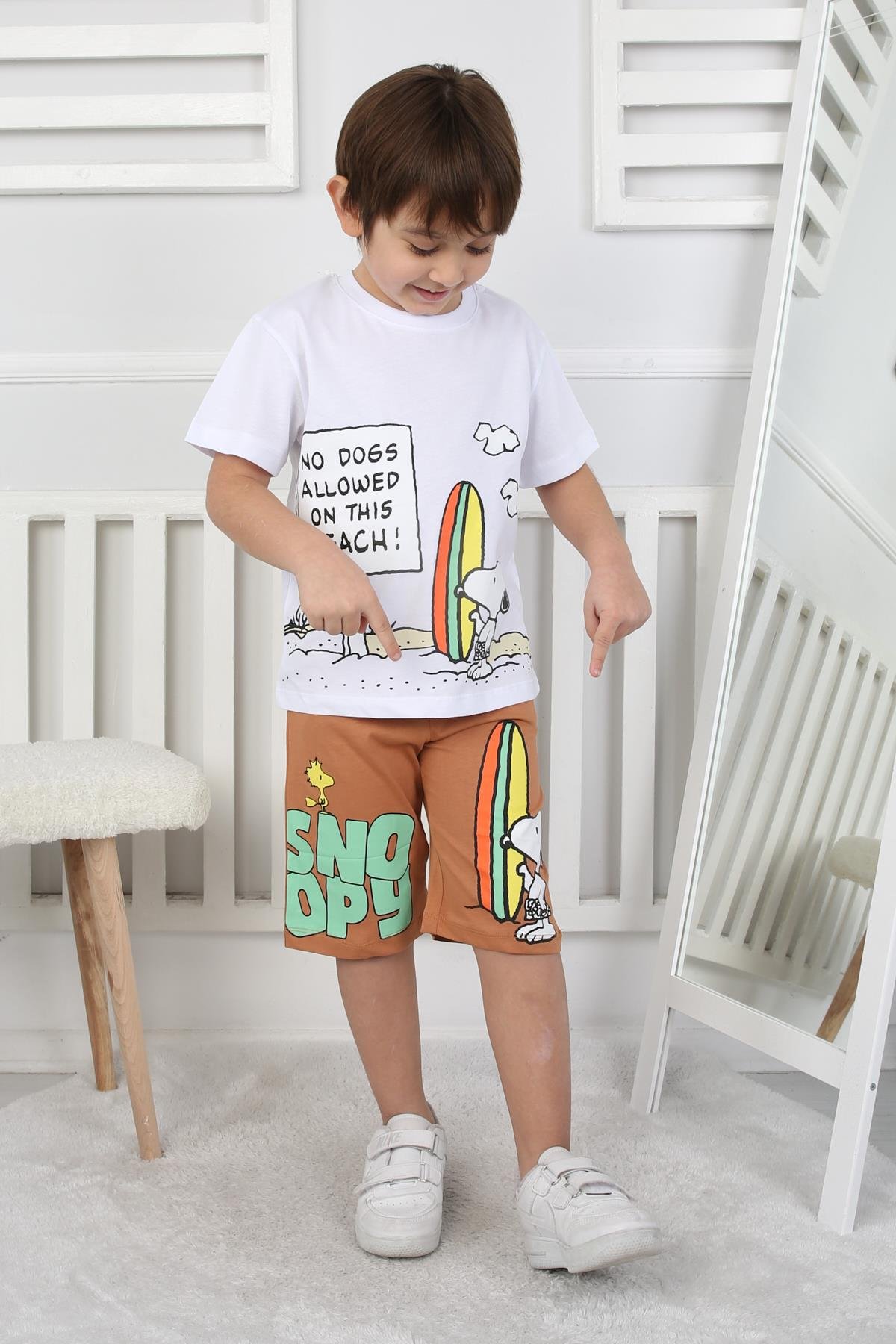 4-12 YAŞ SNOOPY SÖRF KAPRİ TAKIMI
