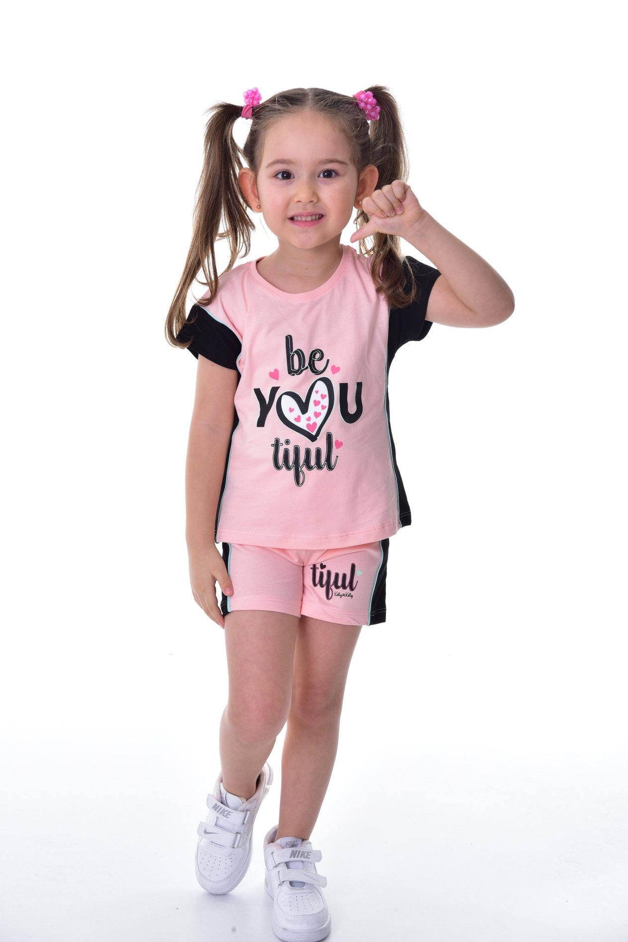4-8 YAŞ  BETİFUL ŞORTLU TAKIM