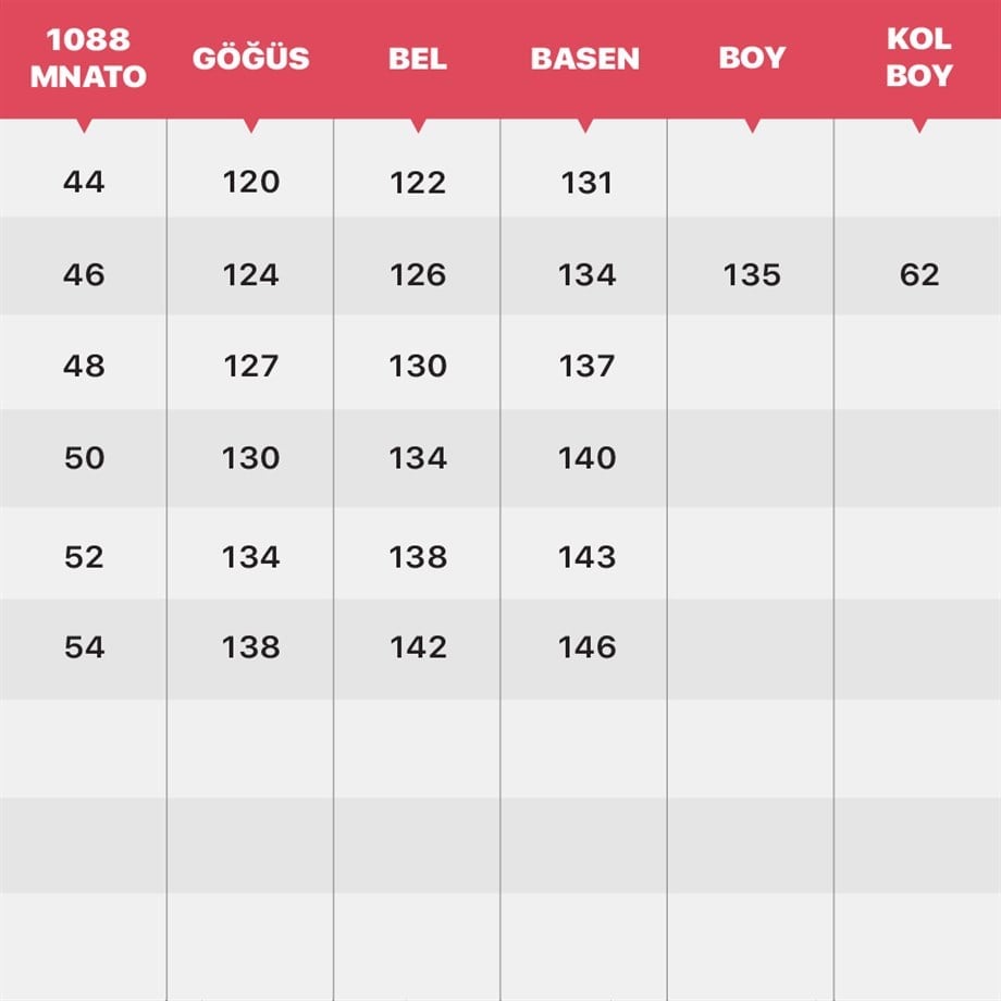 Büyük Beden 1088 Manto Füme