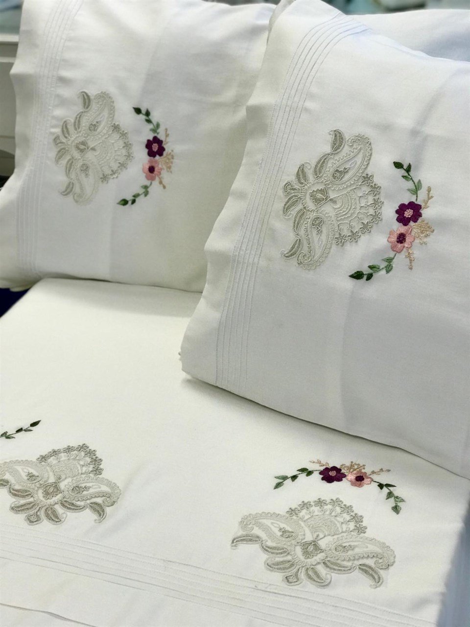 Rokoko ve Dantel Detay Nevresim Set