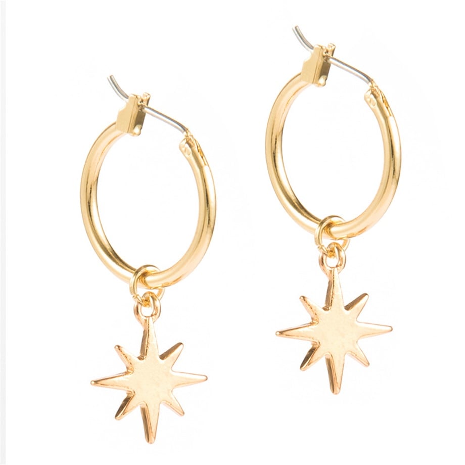 SO-MUCH Halka Vip Seri Gold Küpe