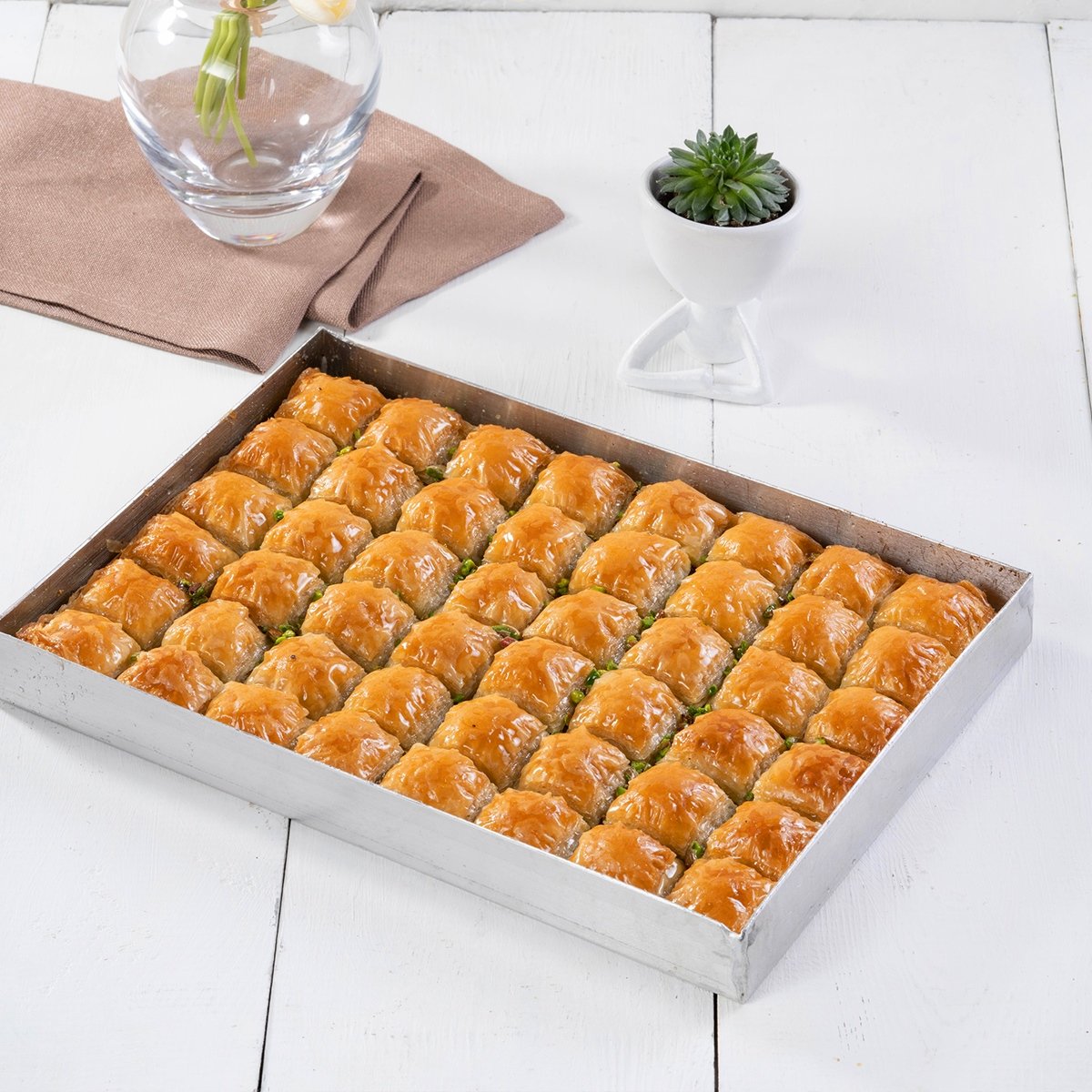 Antep Fıstıklı Baklava / 1 Tepsi - Büyük Tepsi