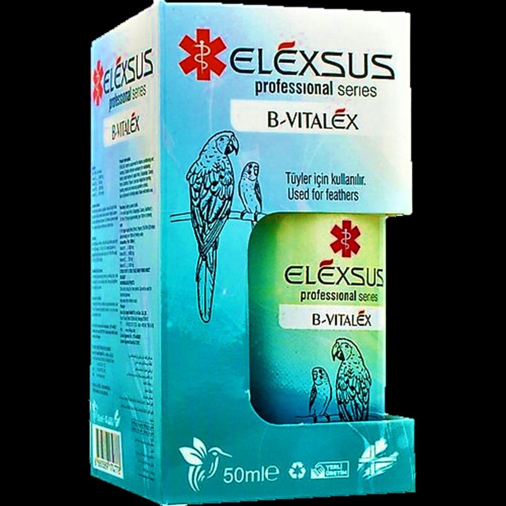 Elexsus B-vitalex Kuşlar İçin Tüy Döküm B Vitamini 50 ml 