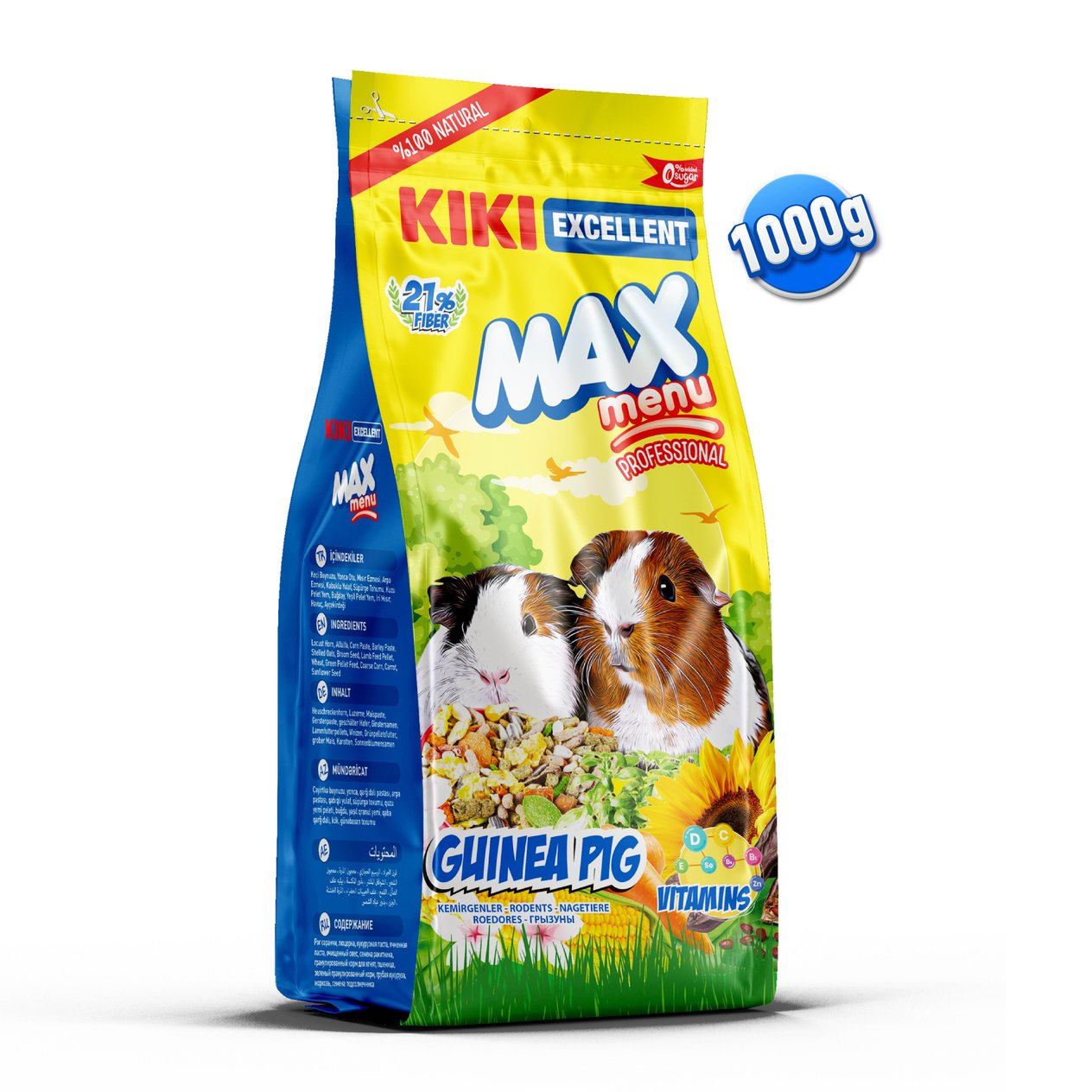 Kiki Excellent Guinea Pig Yemi 1000 g