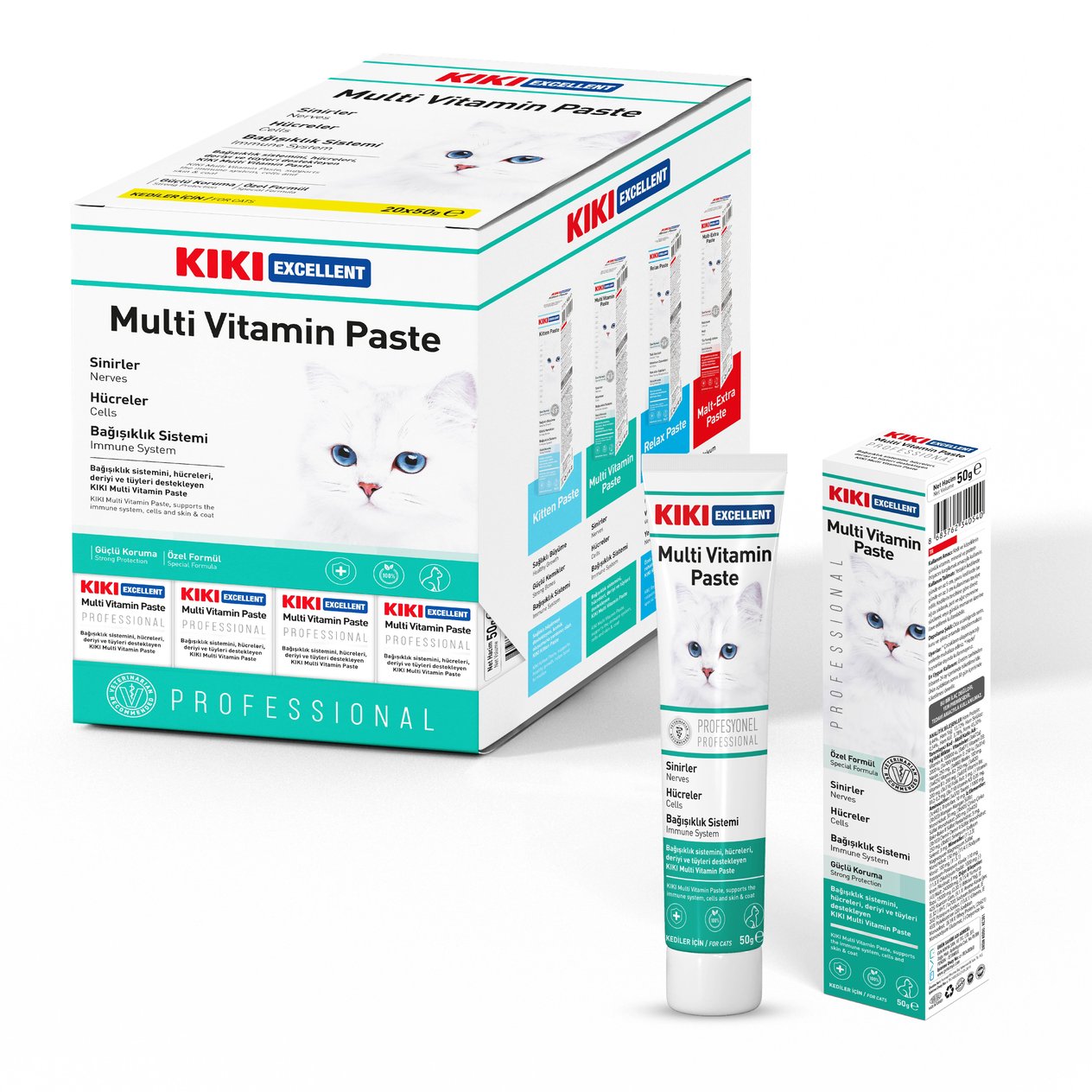 Kiki Excellent Kedi Multi Vitamin Paste 50 g
