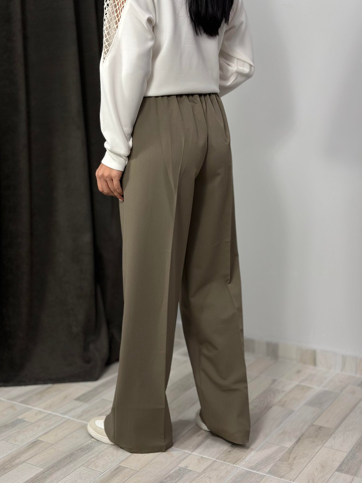 16054 BEL LASTIKLI PANTOLON