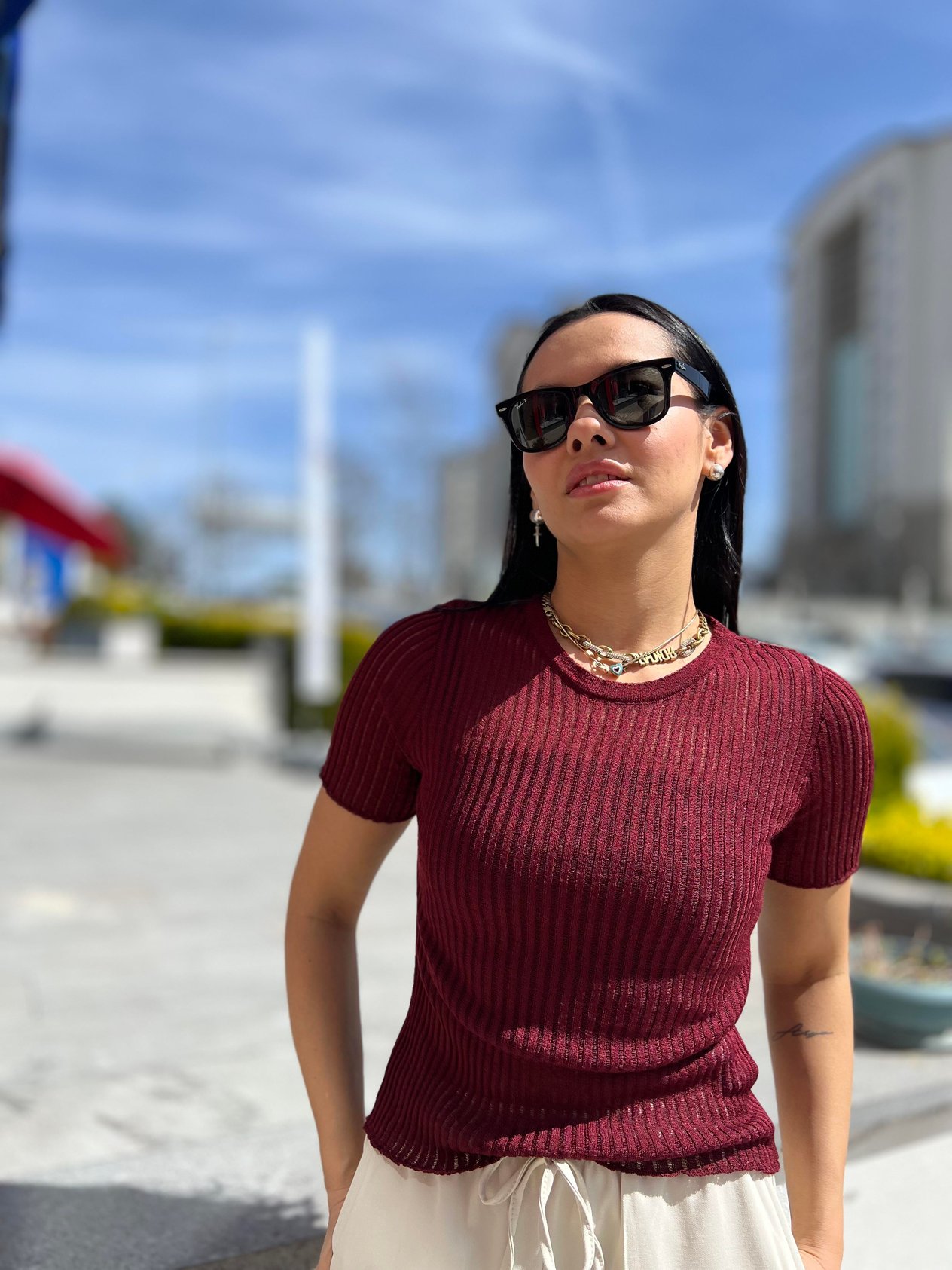 241049 KISA KOLLU INCE FITILLI TRIKO