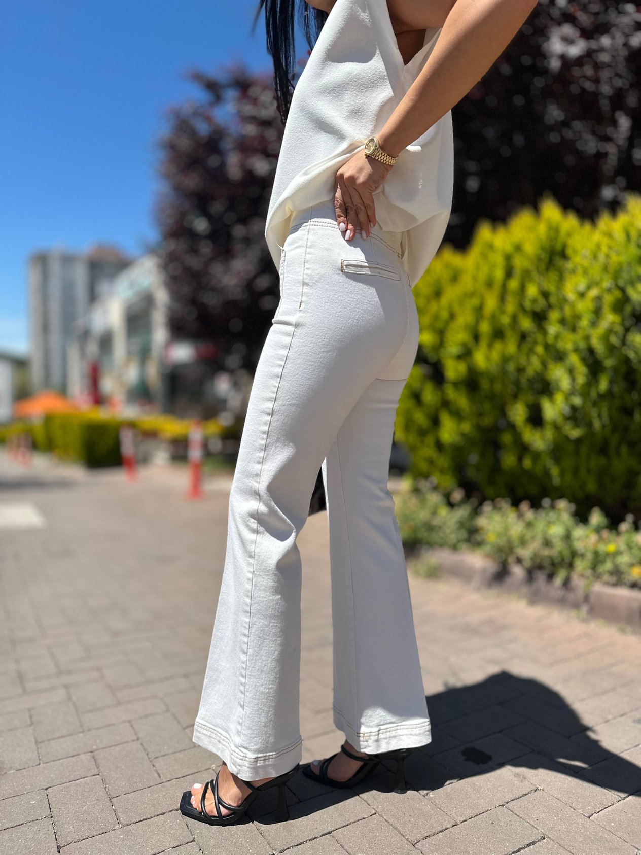 24454 ONDEN CEPLI WIDE LEG PANTOLON