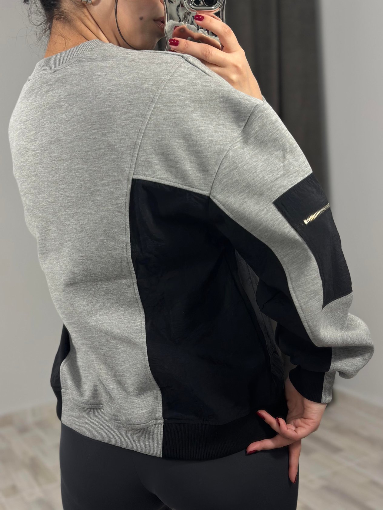 2984 TEKNIK KUMAS MIX INTERLOCK SWEAT