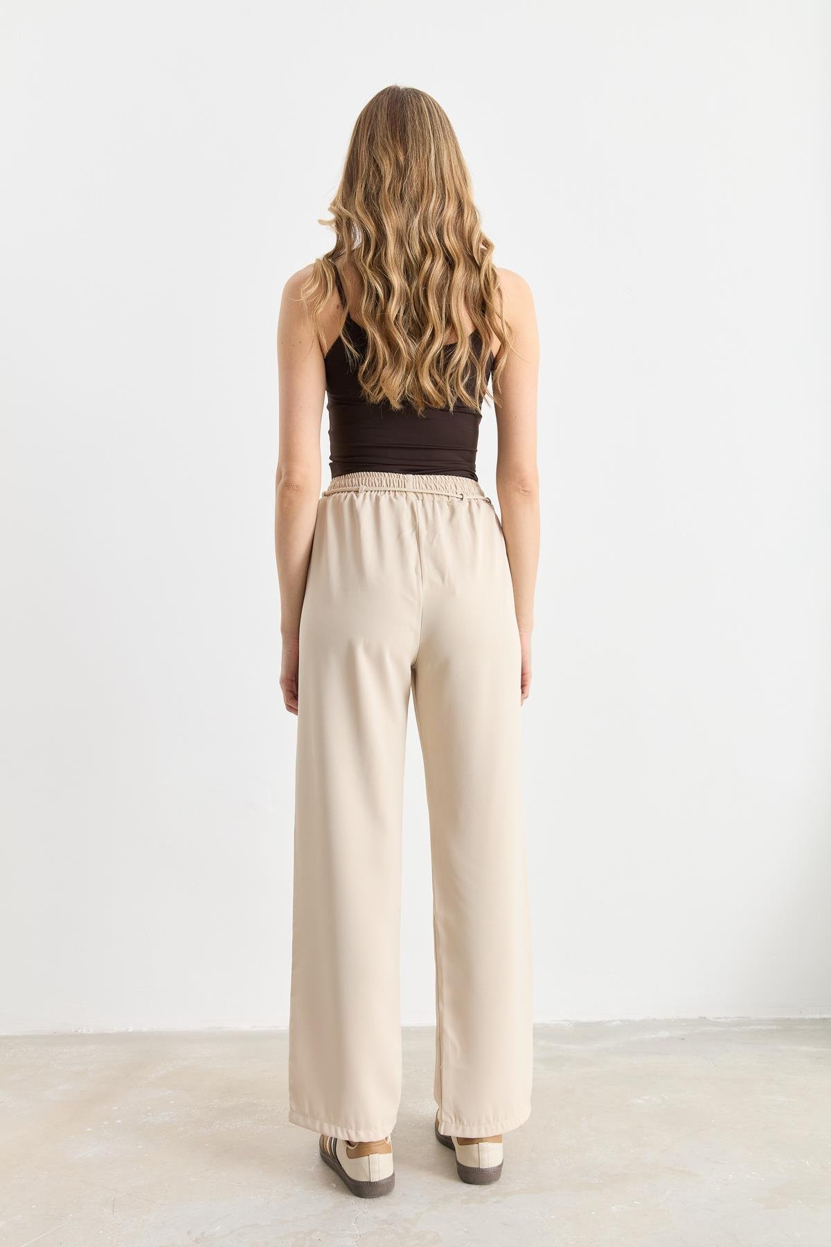 3031 LINDA TWILL PALAZZO PANTOLON