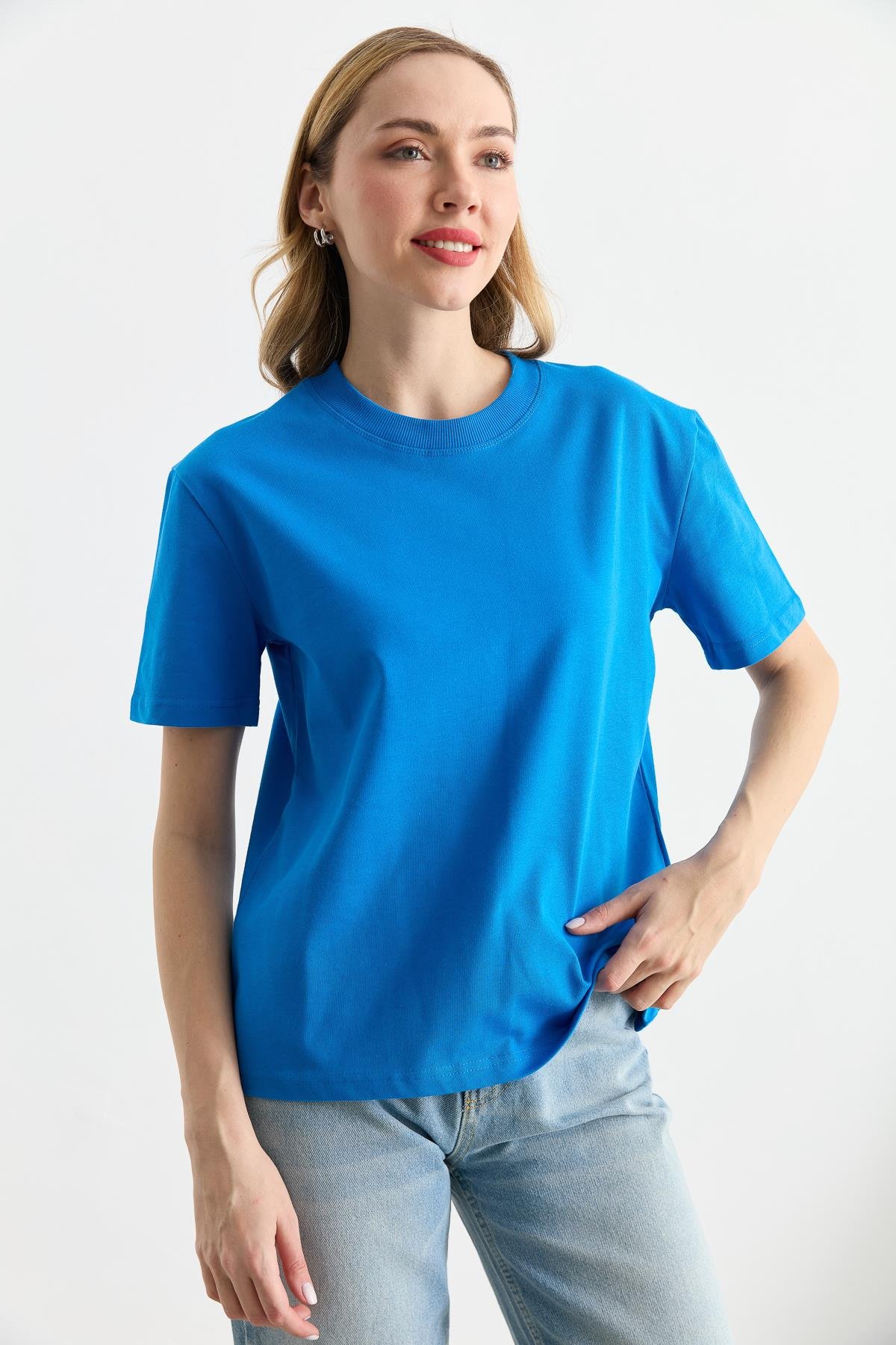30312 DEKORATIF DIKISLI TSHIRT