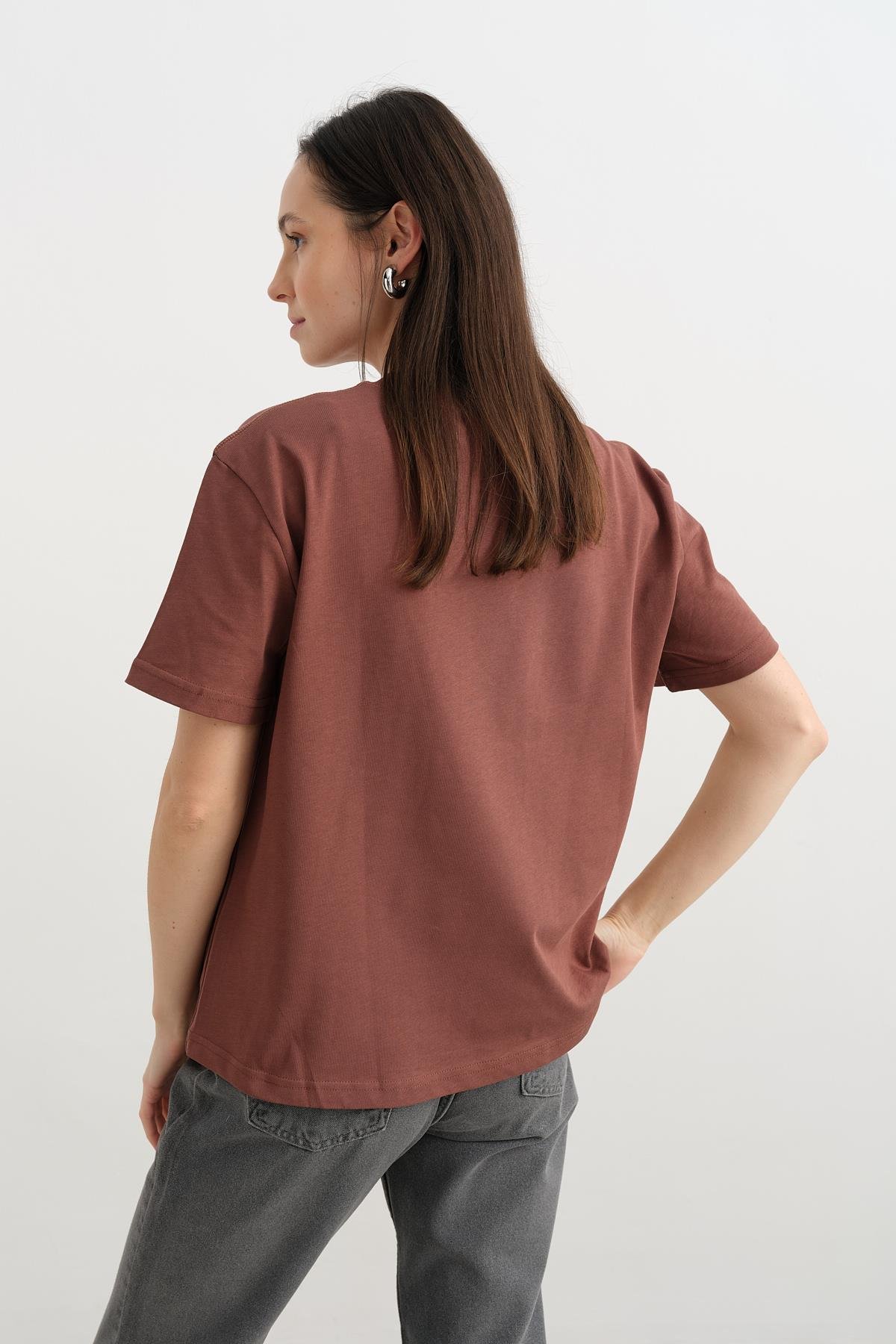 30312 DEKORATIF DIKISLI TSHIRT