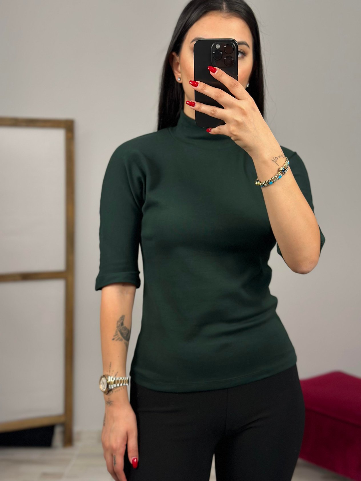 31244 DIK YAKA TSHIRT