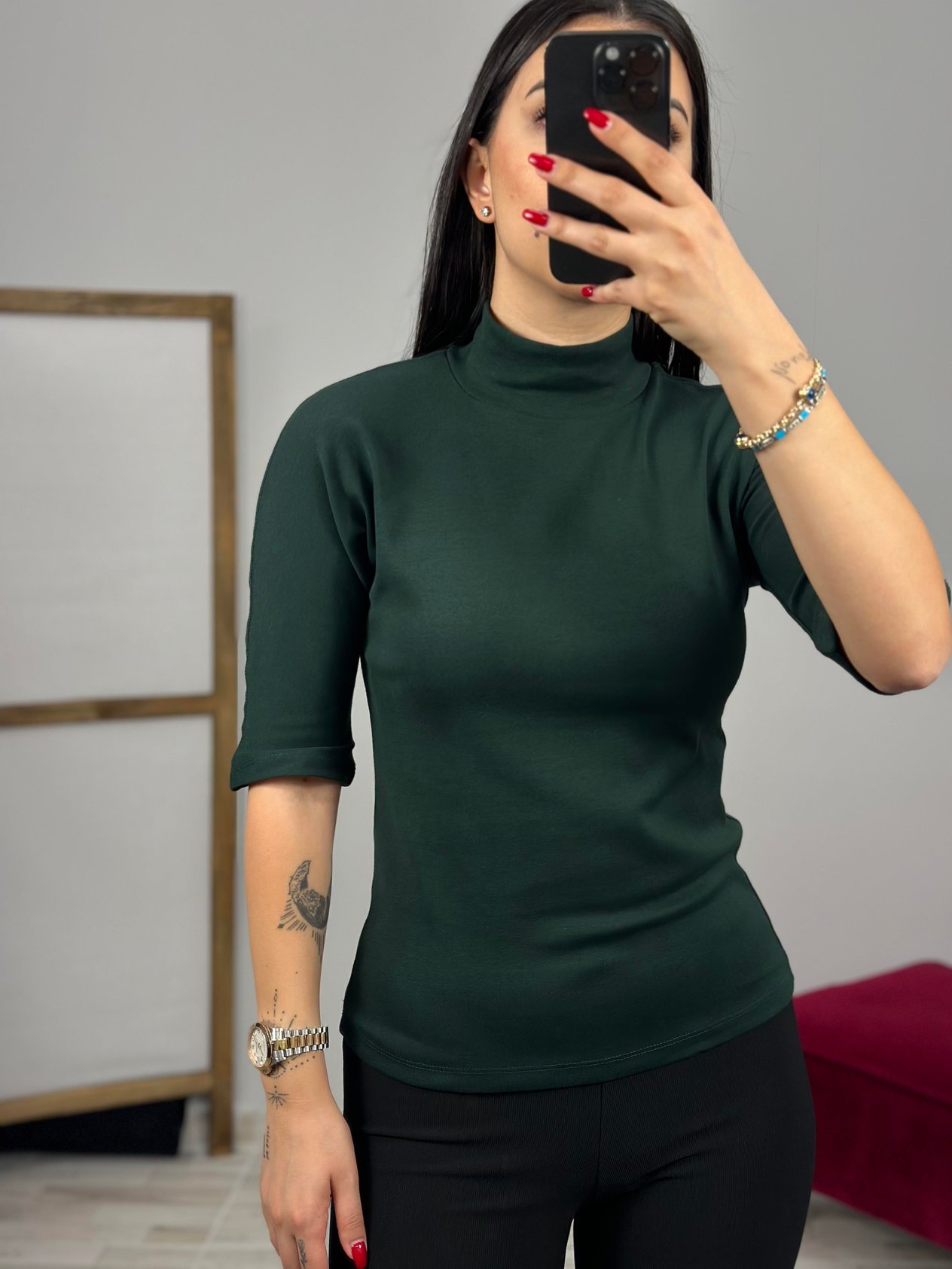 31244 DIK YAKA TSHIRT