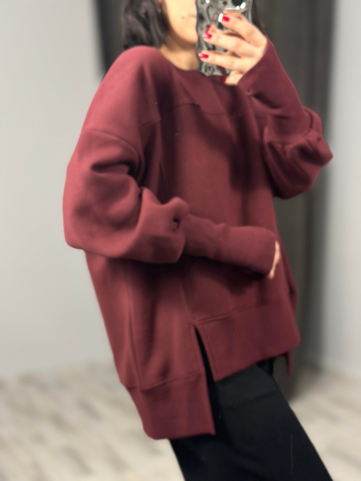40111 OVERSIZE SWEATSHIRT