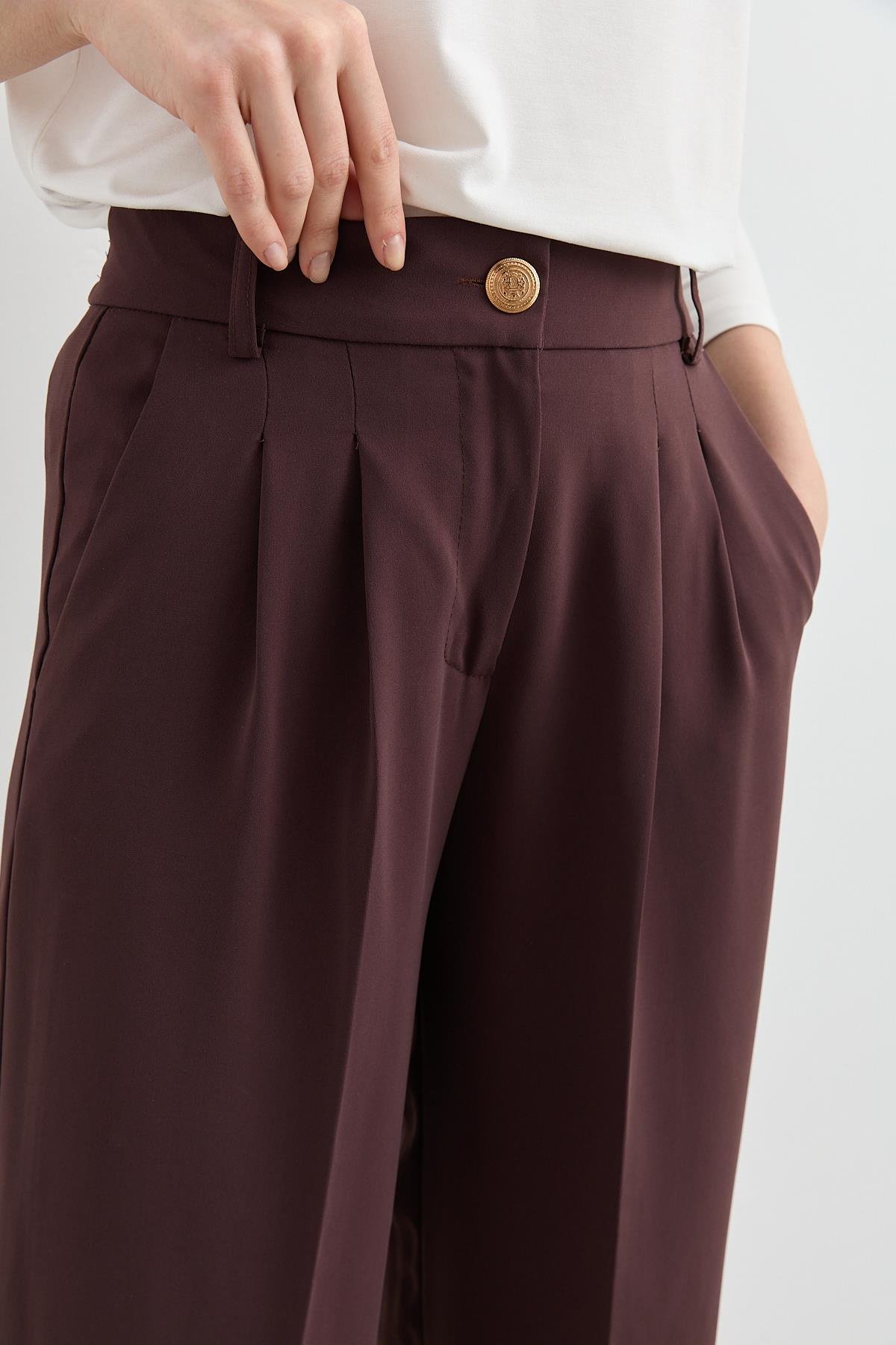 4386 ARKASI LASTIKLI BOL PANTOLON