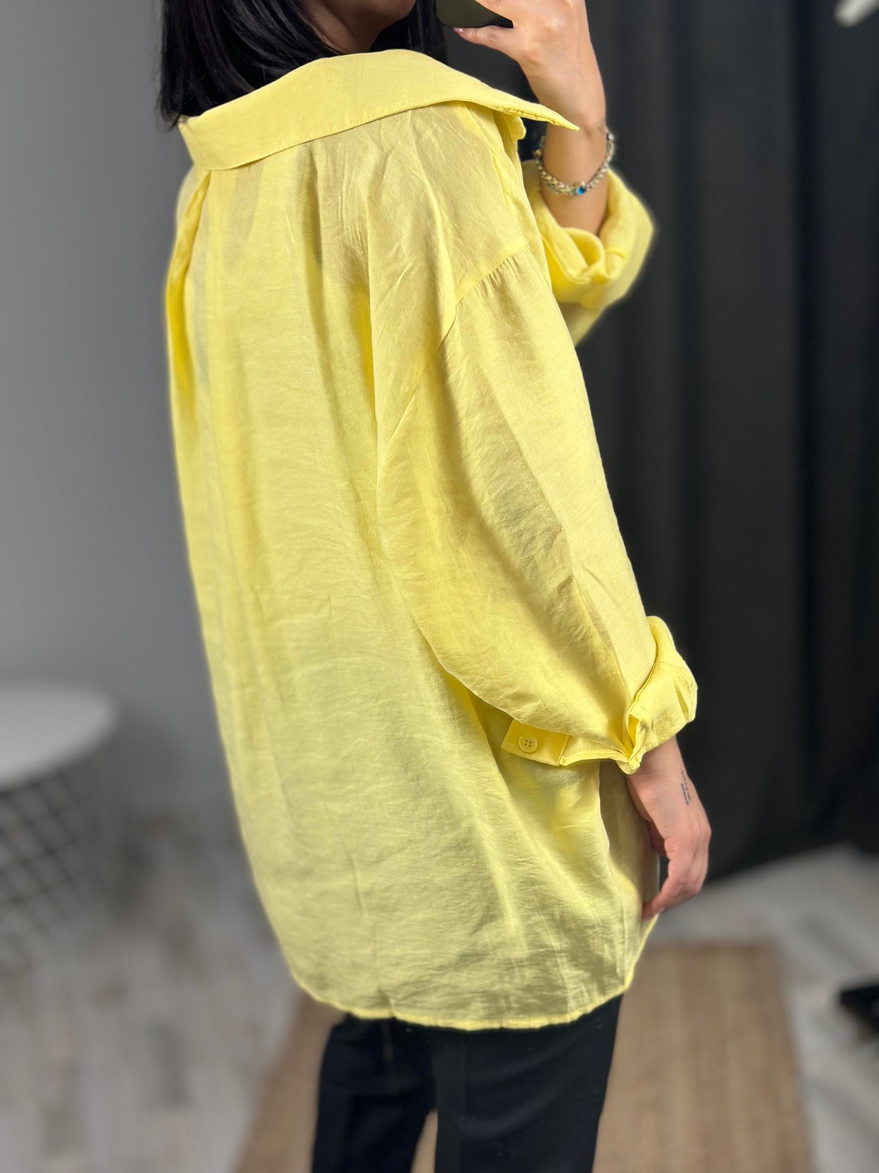 4612 OMZU DUSUK OVERSIZE GOMLEK
