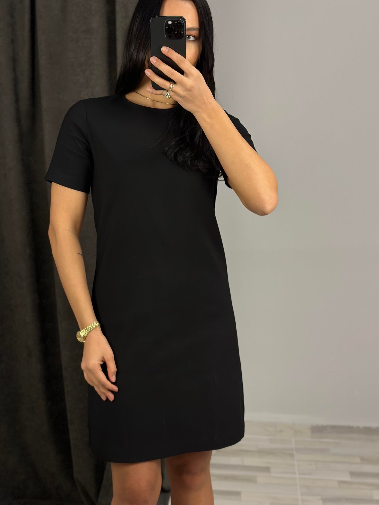 5173 KISA KOL ELBISE