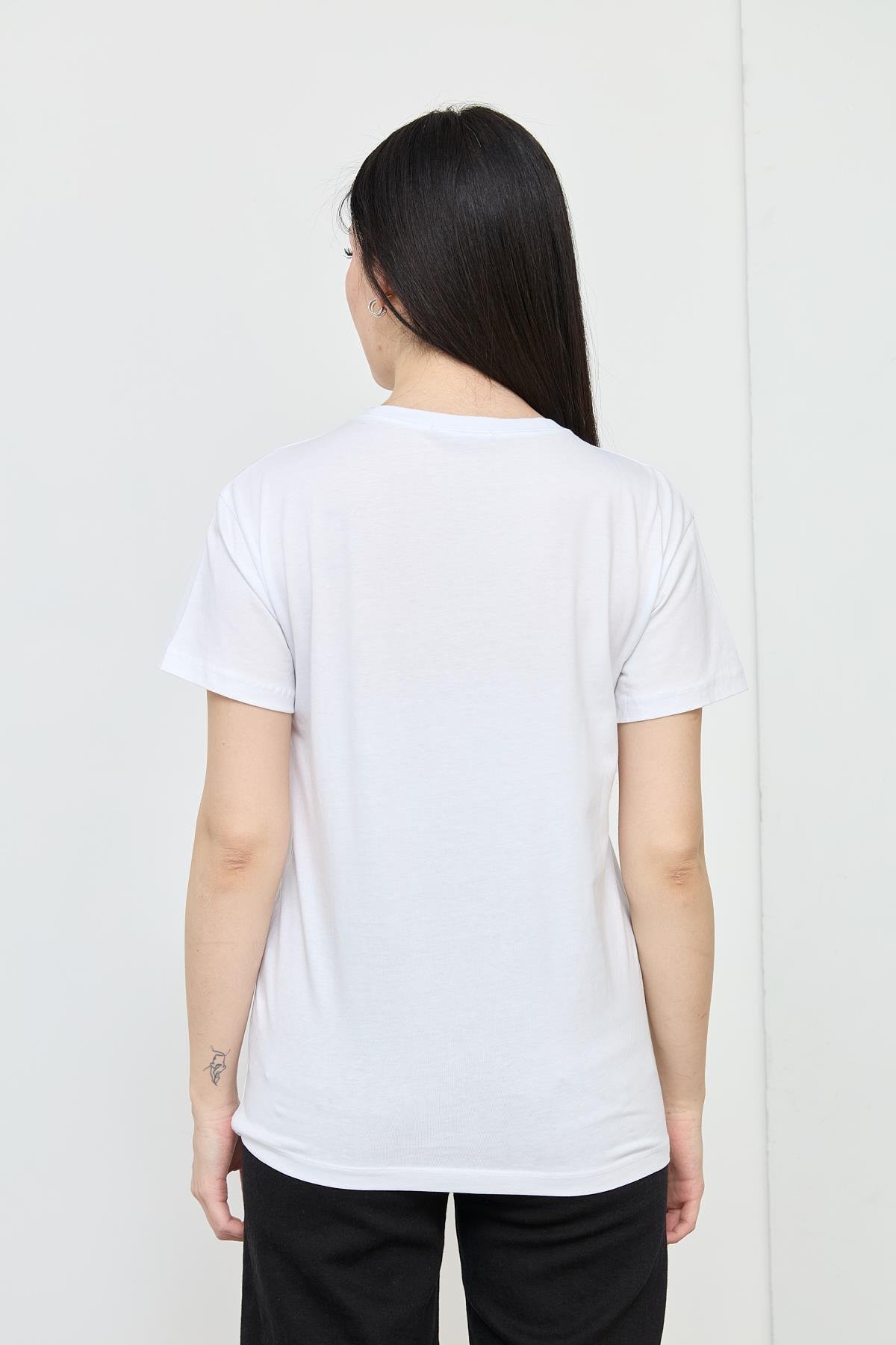 7001 YANI KAPLANLI TSHIRT
