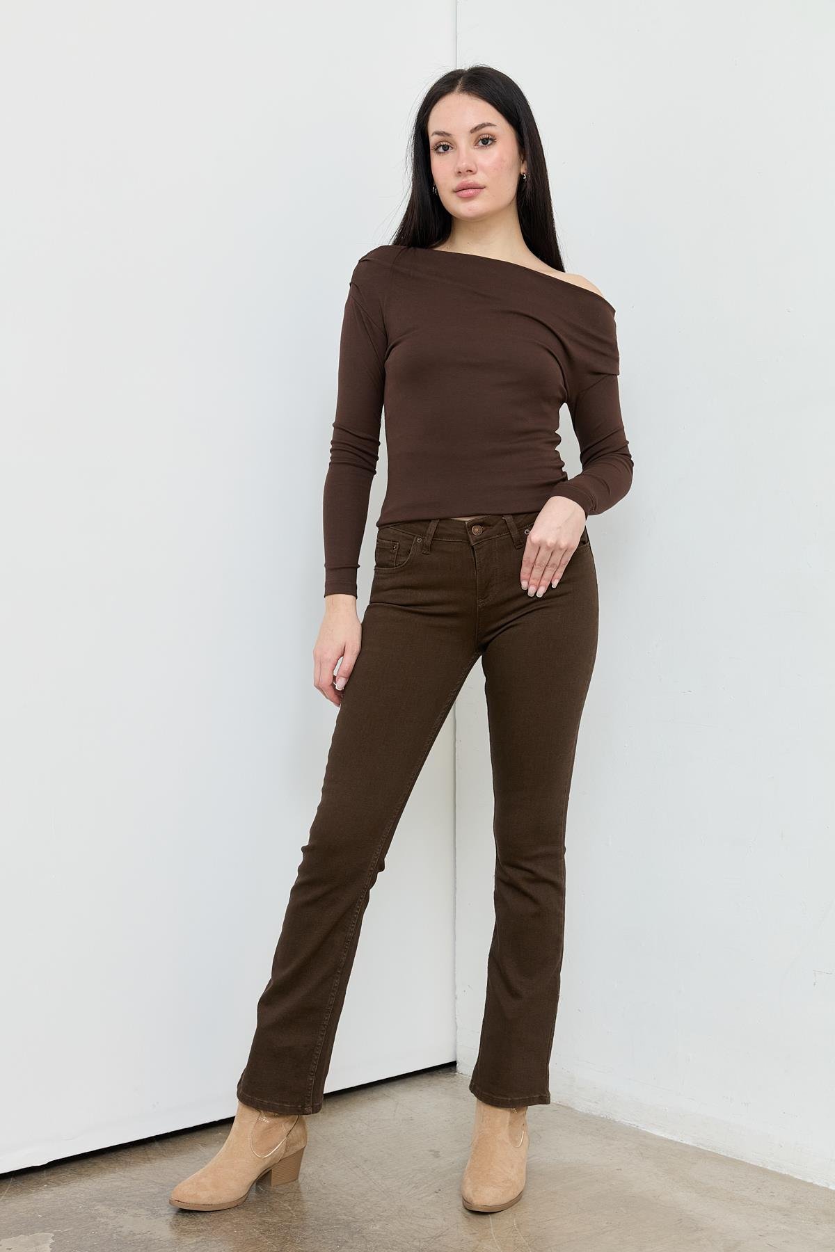 776 BROWN ISPANYOL PACA JEAN