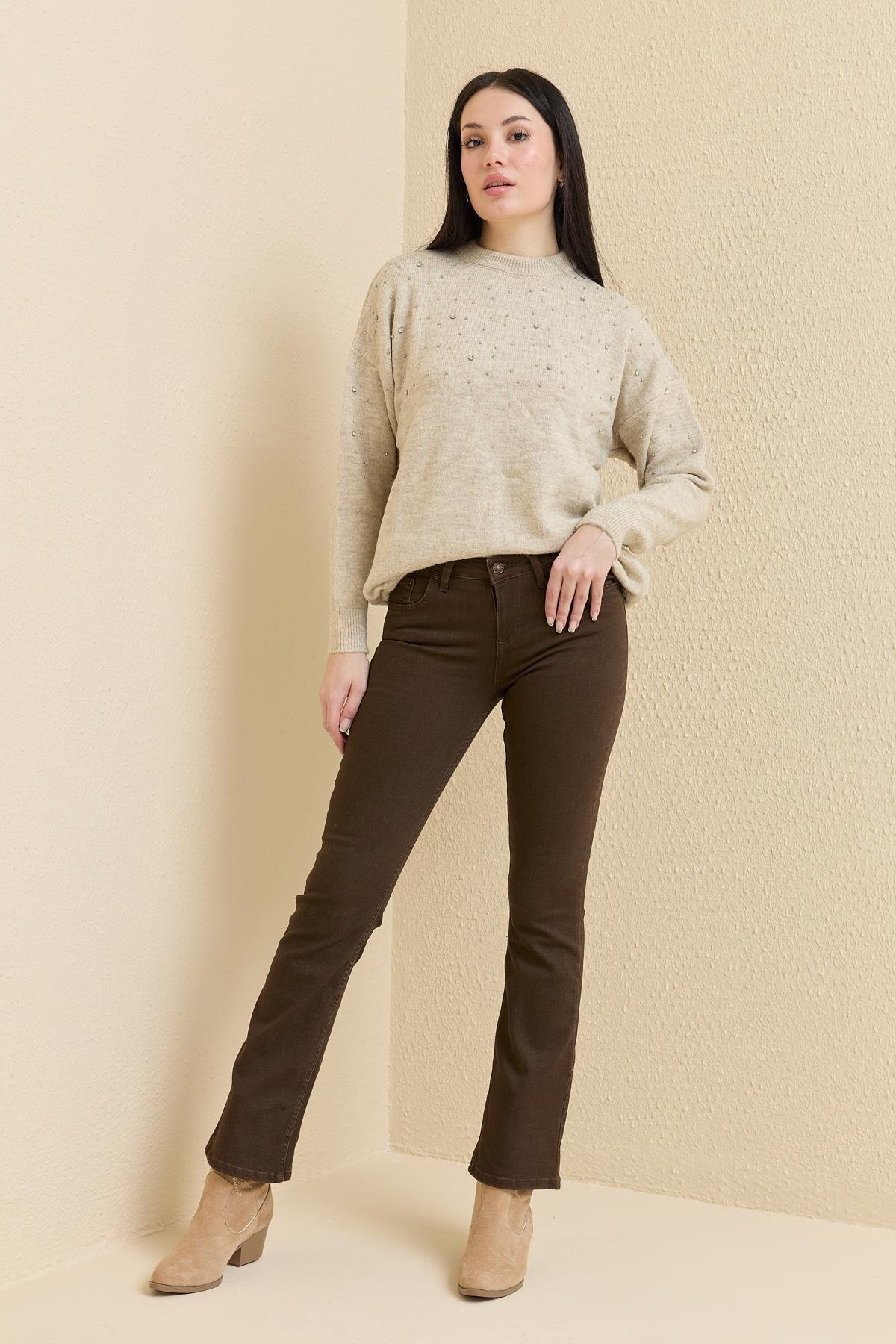 776 BROWN ISPANYOL PACA JEAN
