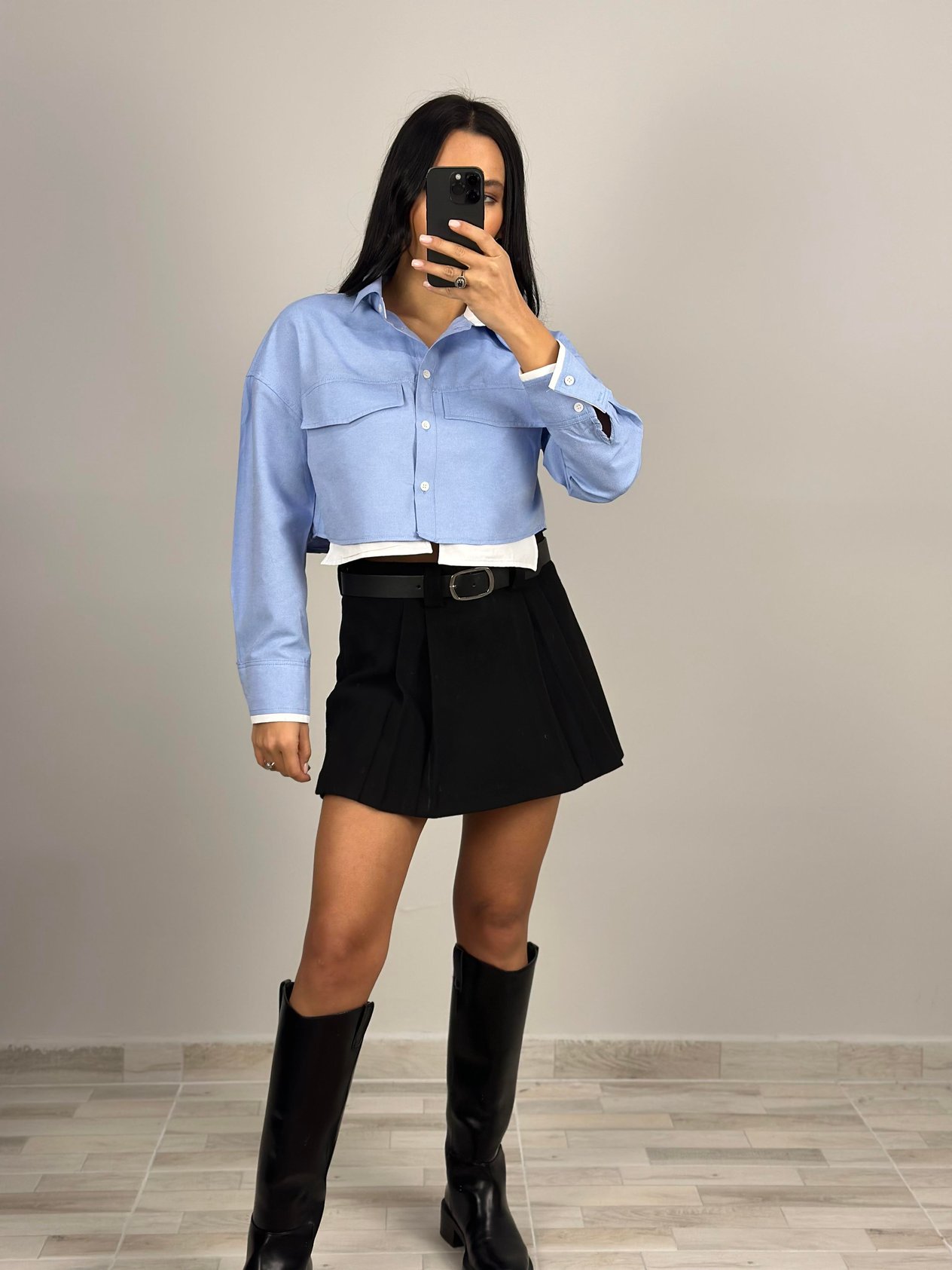 80830 KEMERLI DUBLE MINI SORT ETEK