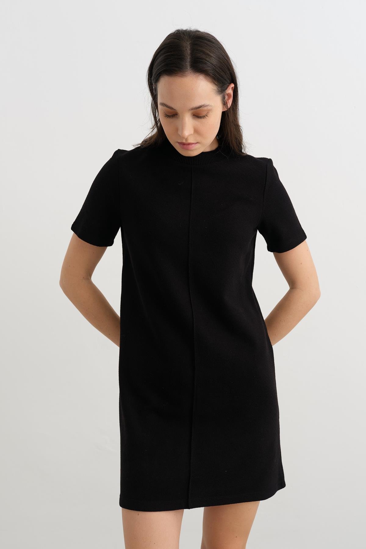 90810 YUMUSAK MINI ELBISE