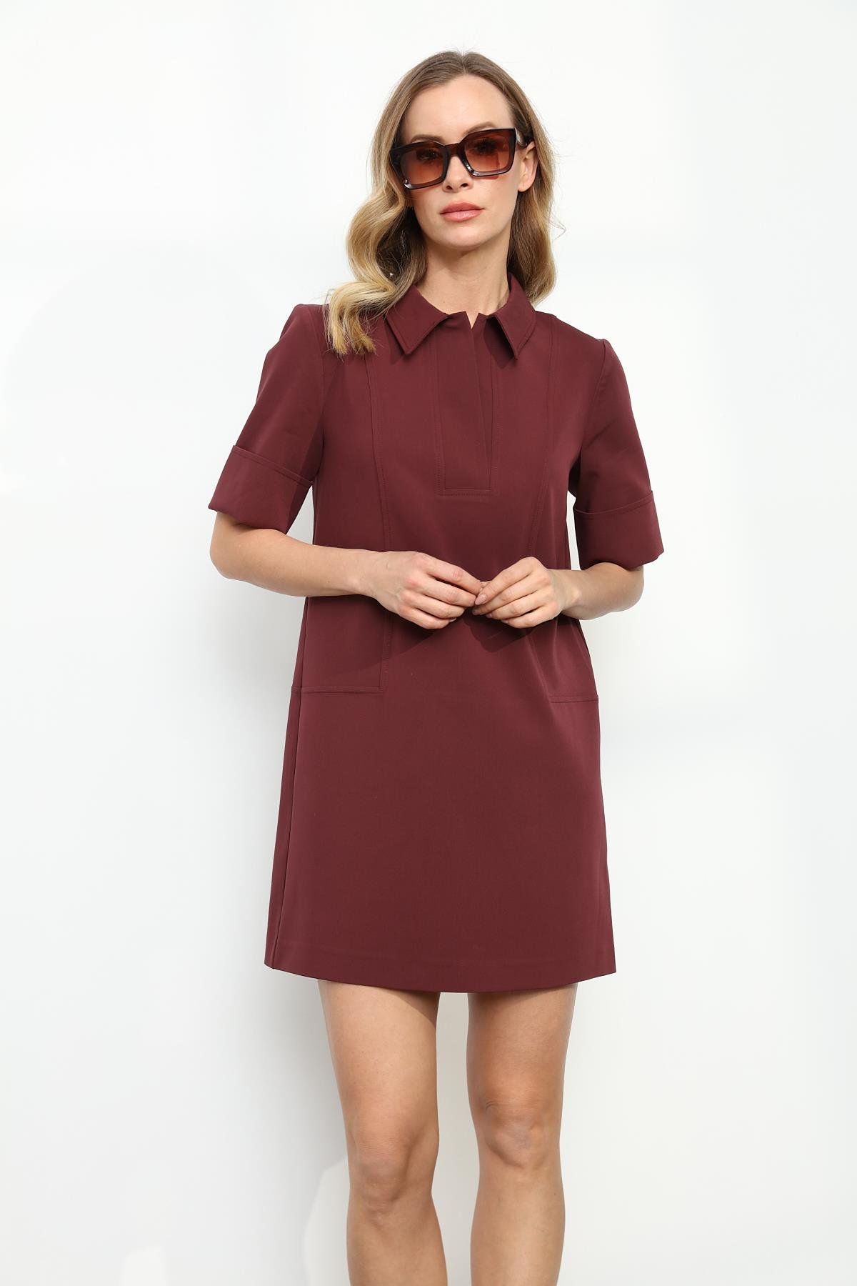 90912 POLO YAKA ELBISE