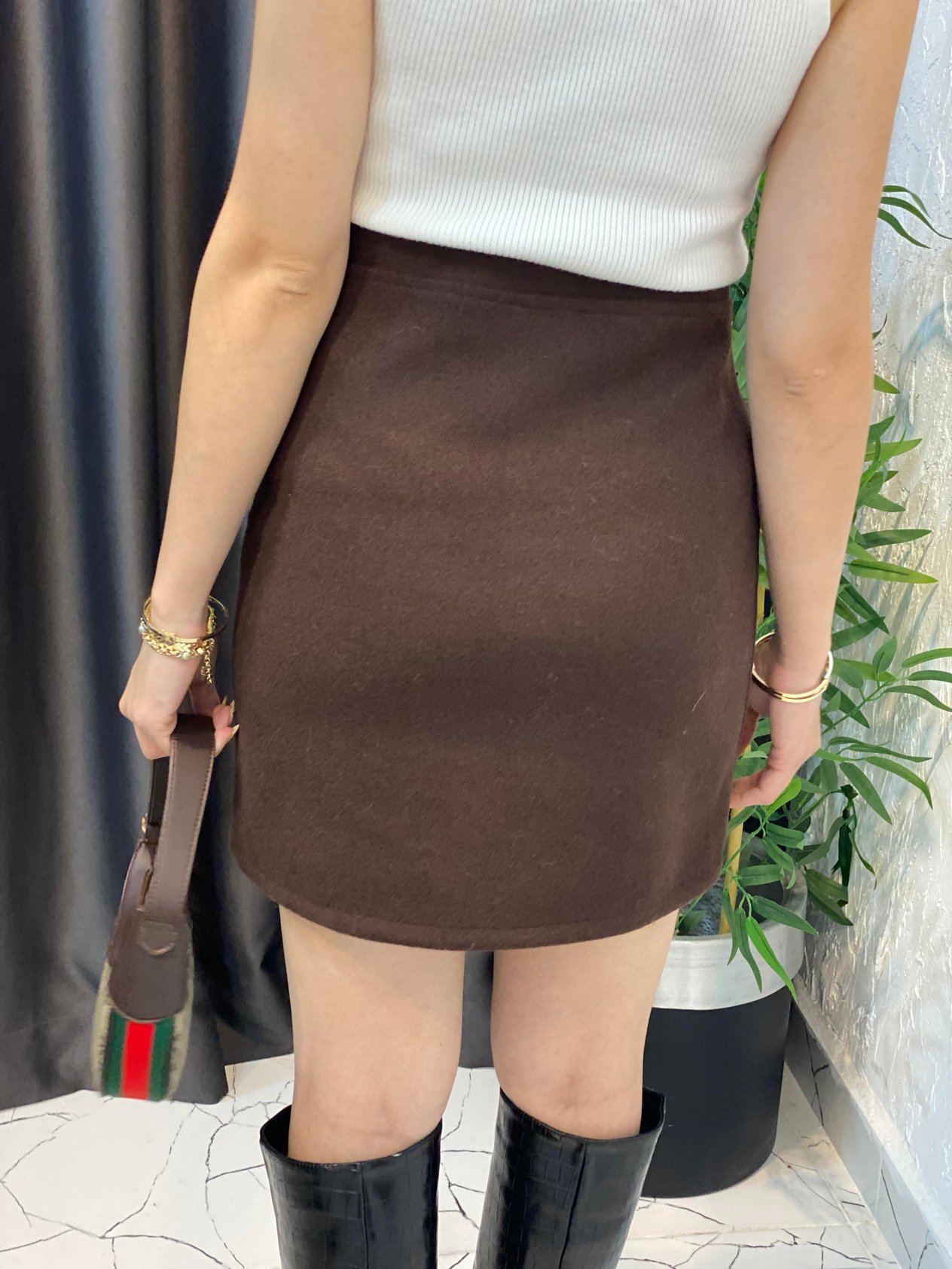 Kahve Kaşe Etek