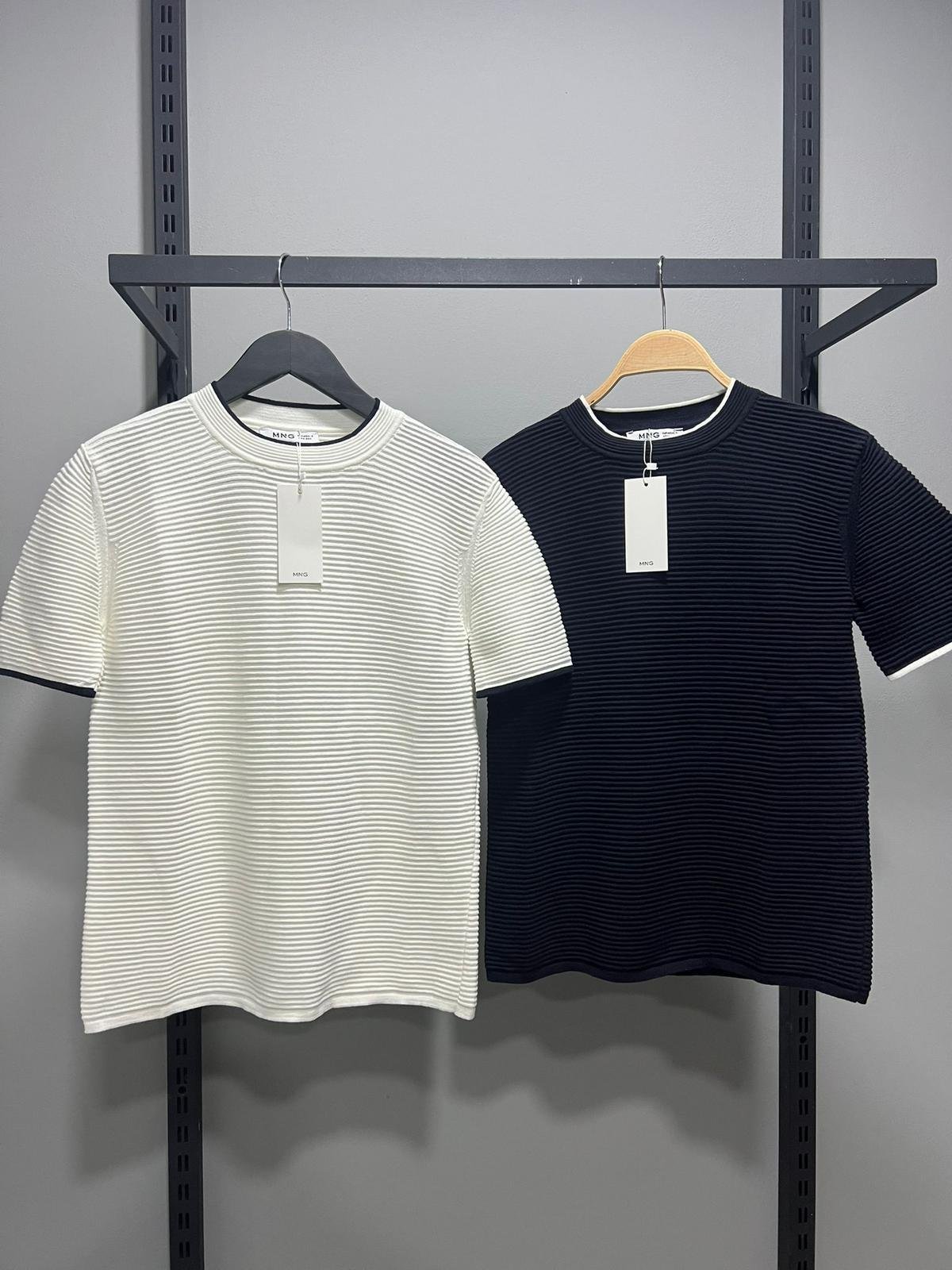 Mng Marka Premium Kalite Kalın Dokulu Triko Tshirt 